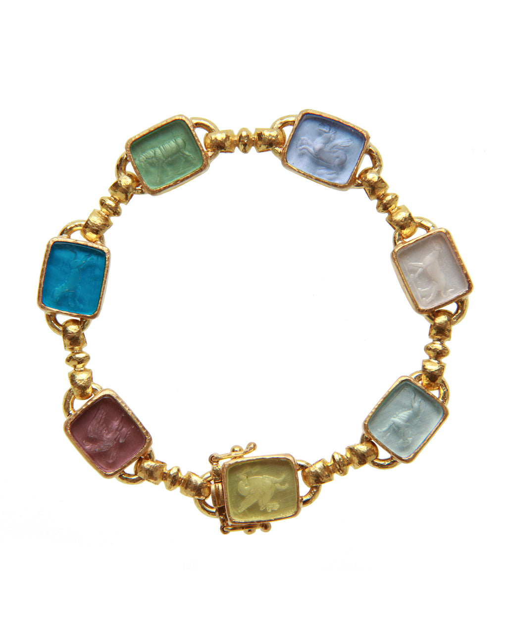 Pastel 'Zoo' Bracelet with Celtic Connectors