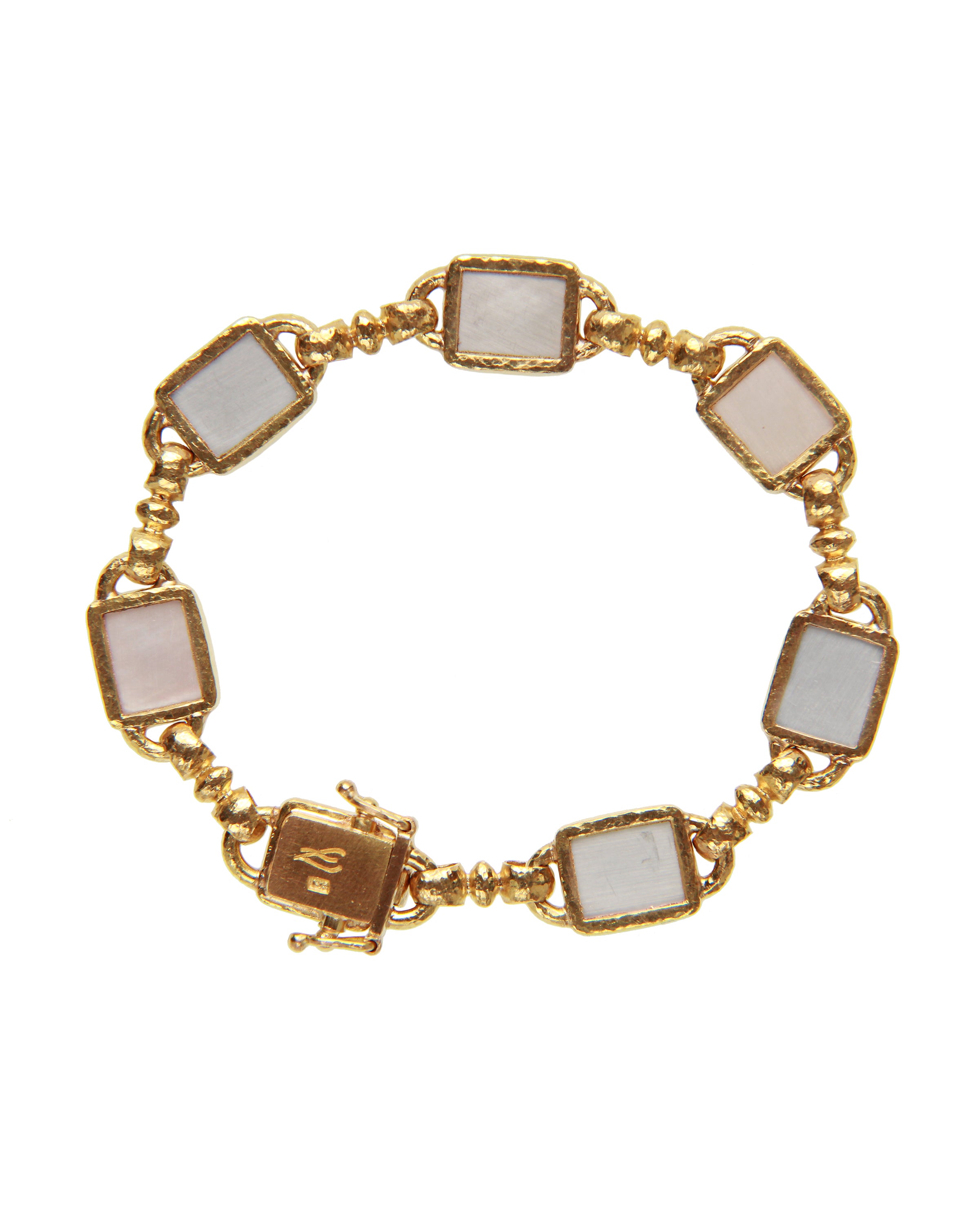 Pastel 'Zoo' Bracelet with Celtic Connectors – Elizabeth Locke Jewels
