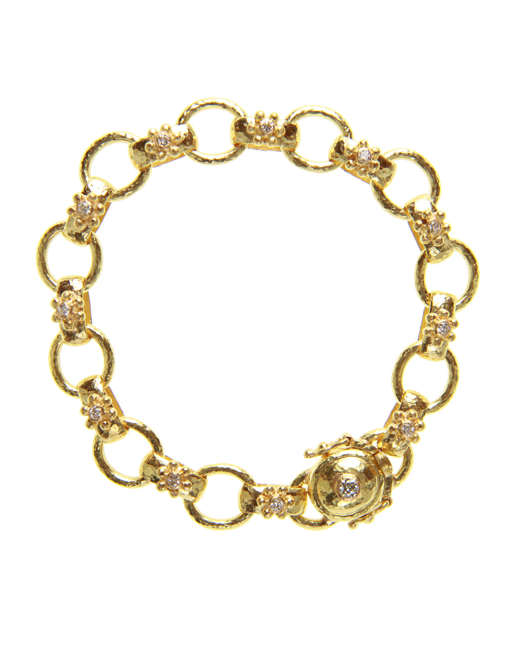 Diamond 'Daisy' Link Bracelet