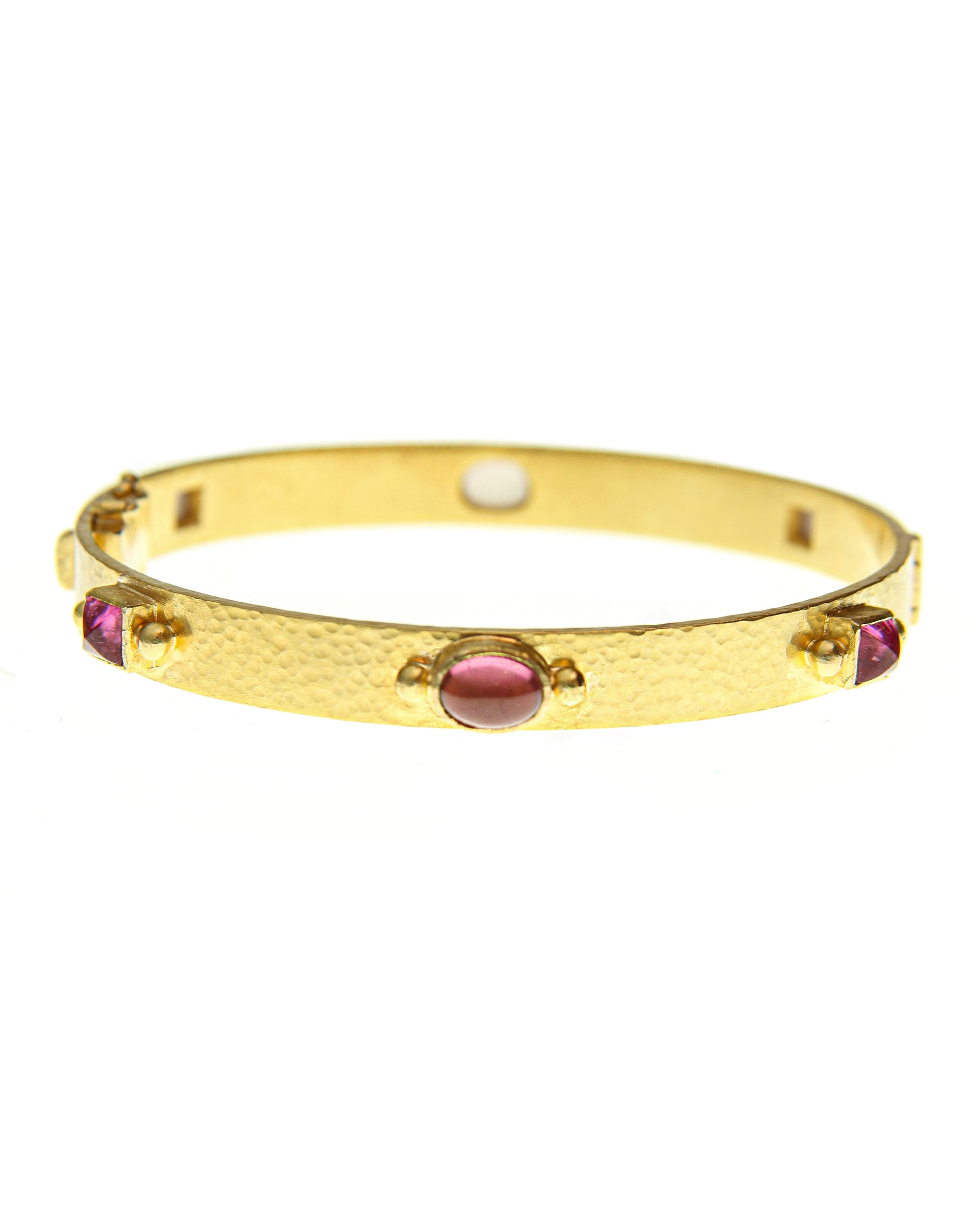 Pink Tourmaline 'Roberta' Bangle
