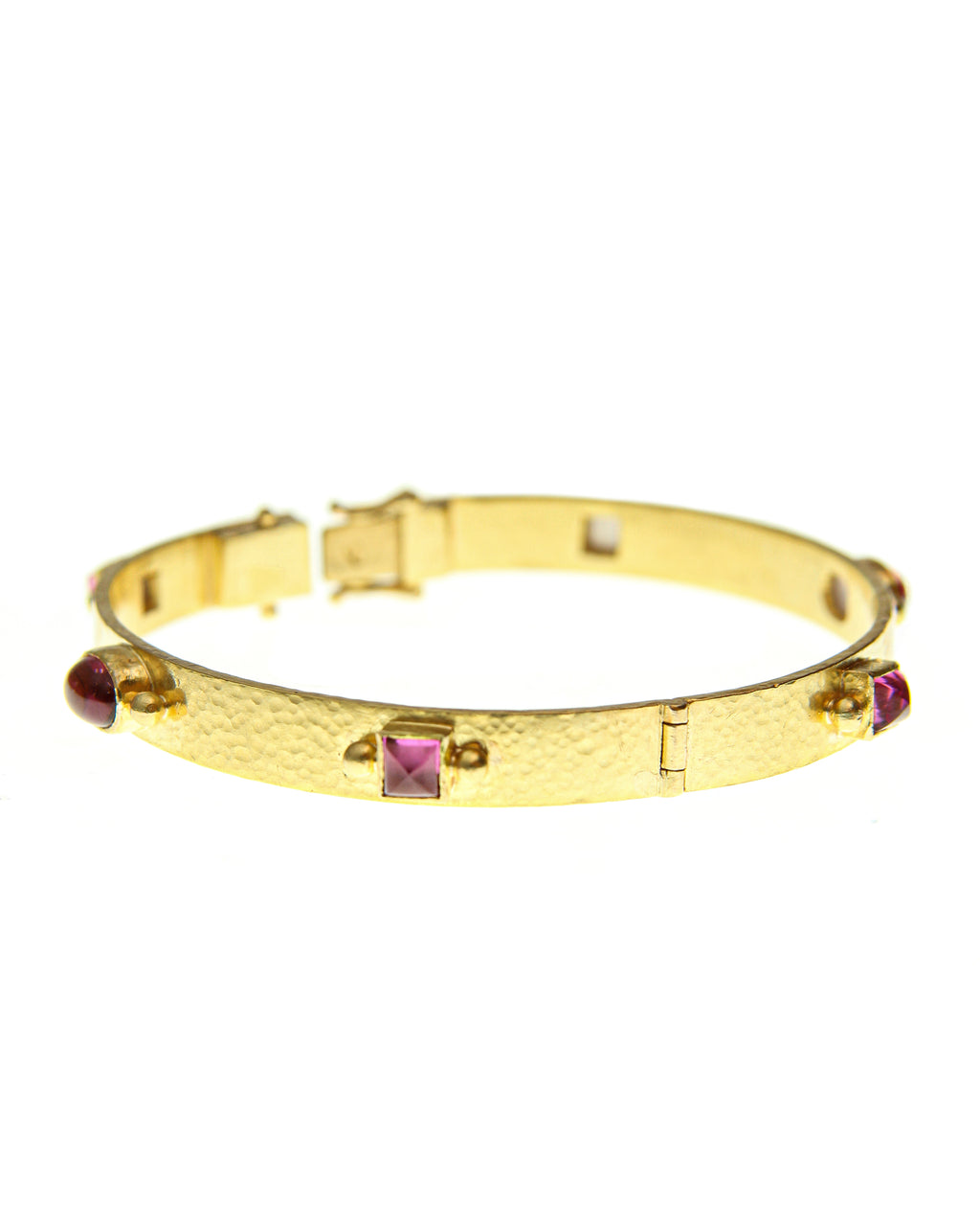 Pink Tourmaline 'Roberta' Bangle