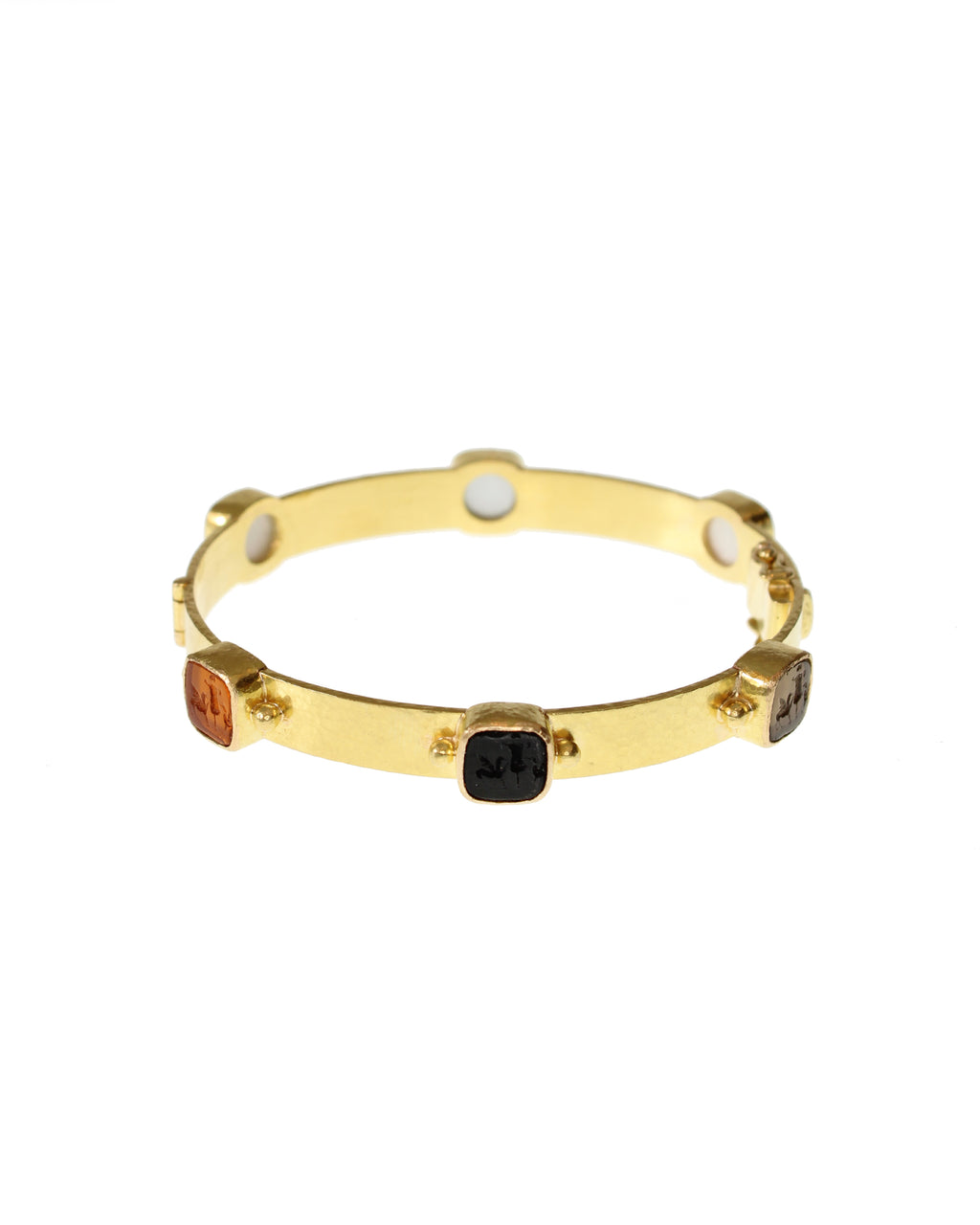 Neutral 'Quadrato Antico' Bangle