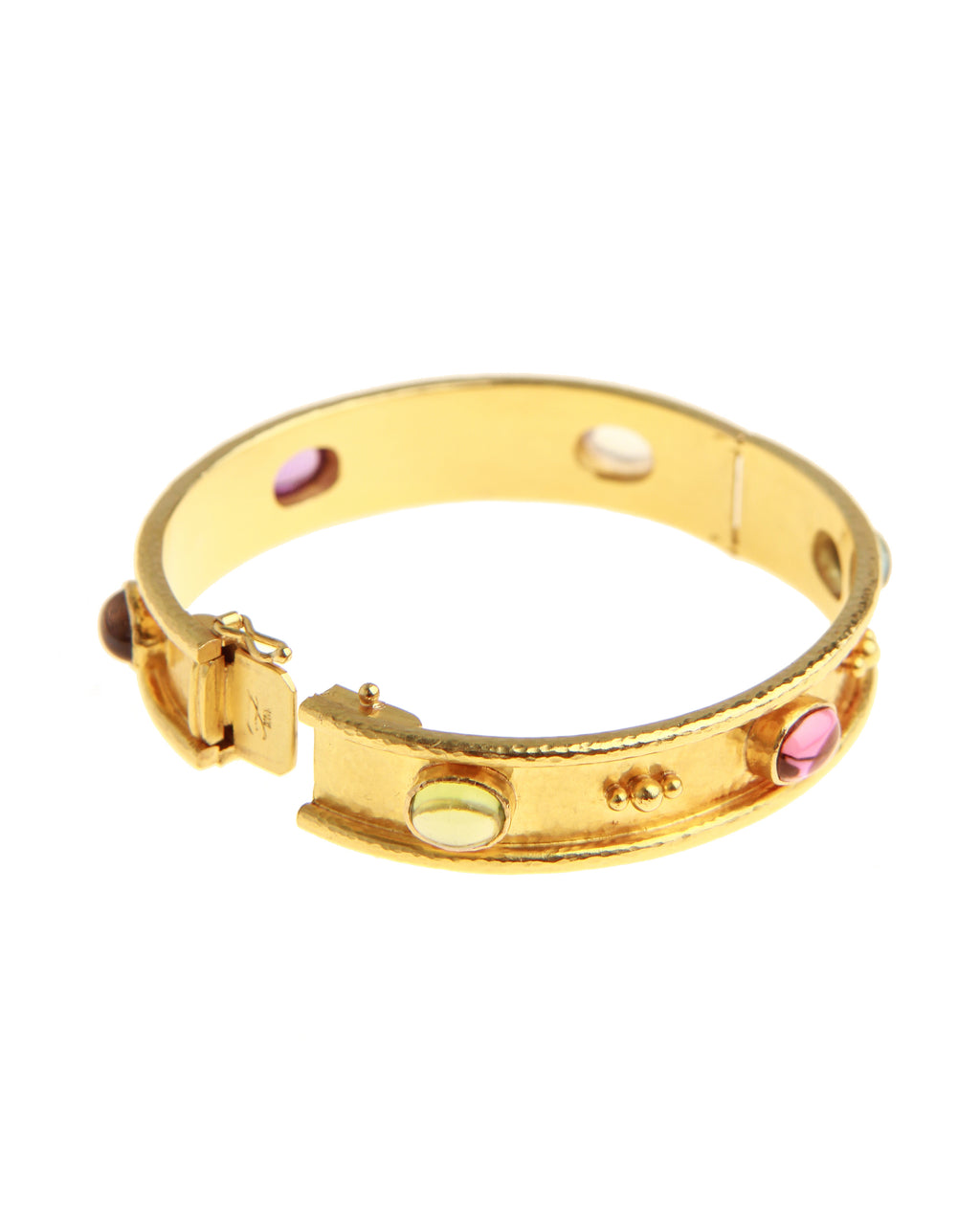 Pastel Tutti-Frutti Flat Narrow Bangle