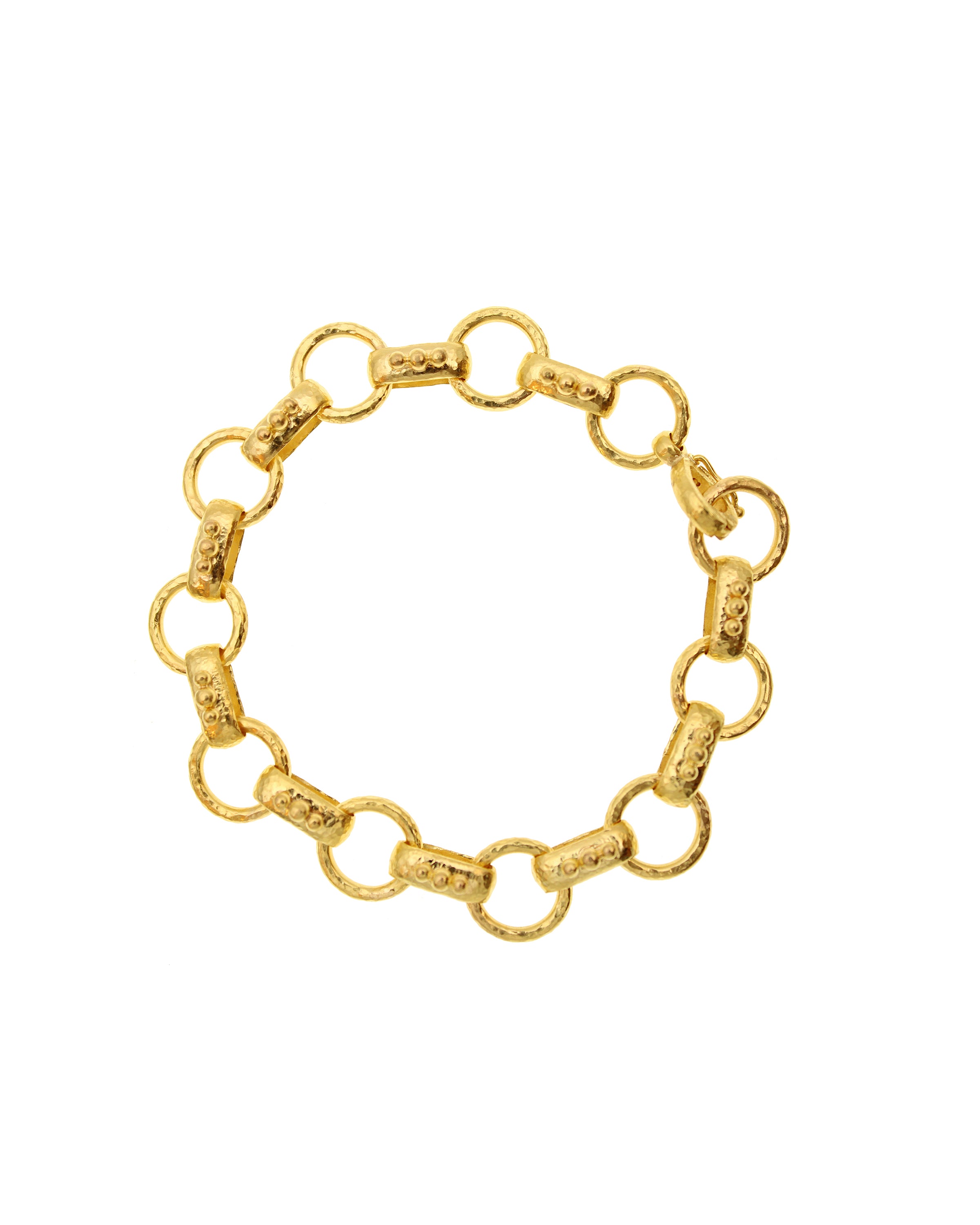 Torcello' Bracelet with Circle Clasp – Elizabeth Locke Jewels