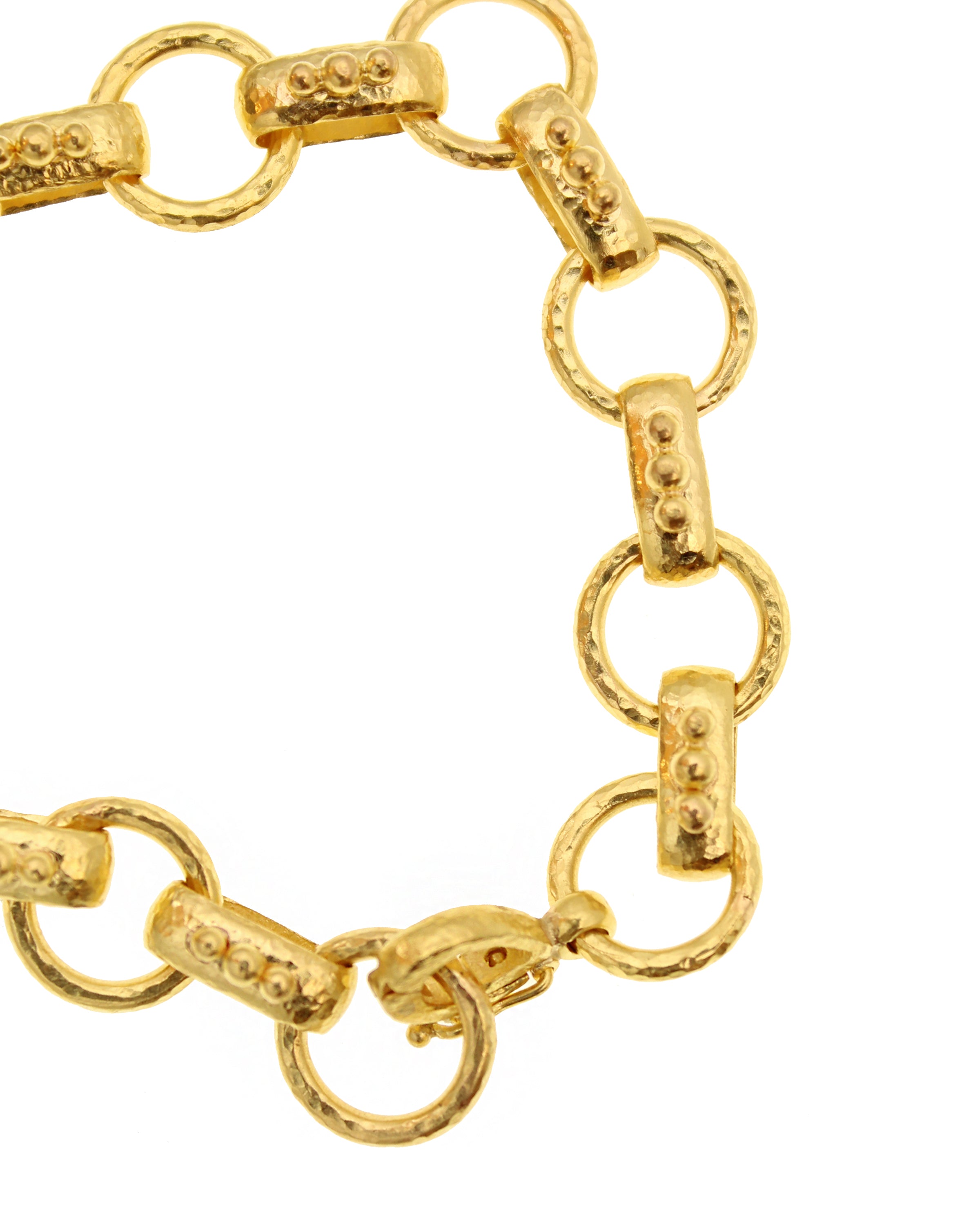 Torcello' Bracelet with Circle Clasp – Elizabeth Locke Jewels