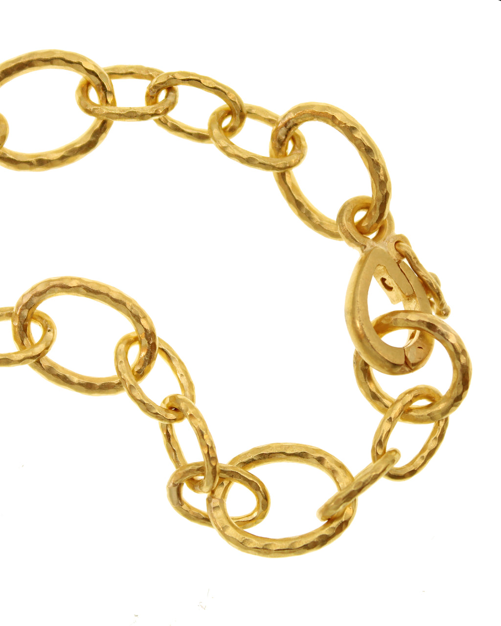 Small 'Garda' Bracelet with Circle Clasp