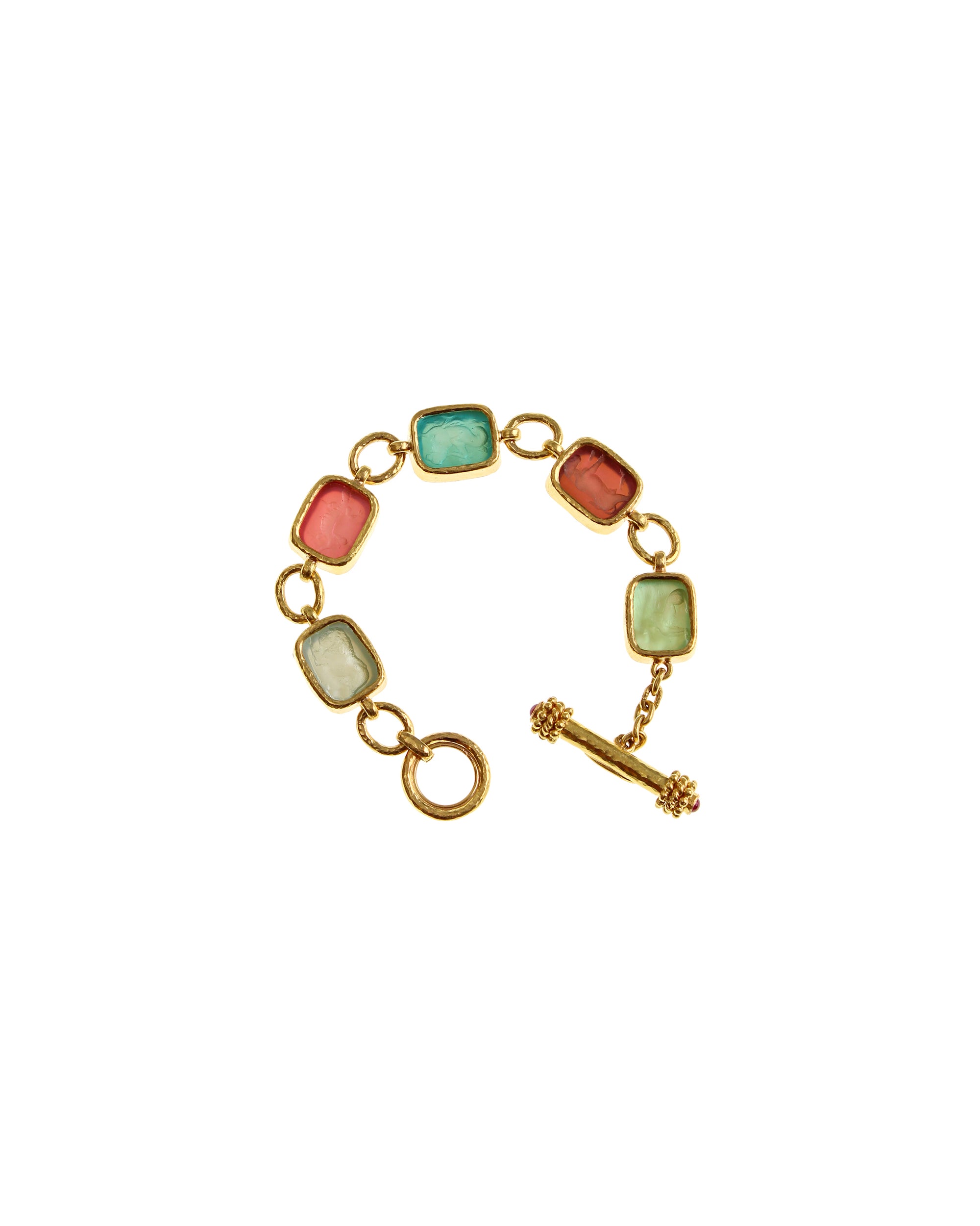 Pastel 'Antique Animals' Bracelet
