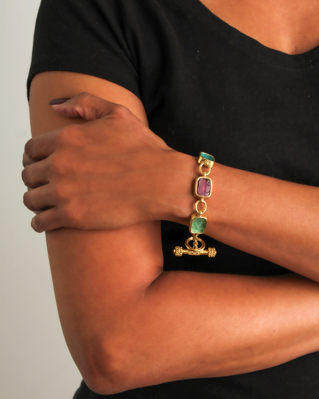 Pastel 'Antique Animals' Bracelet