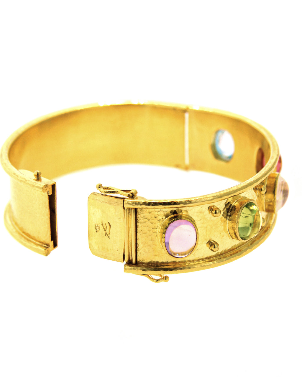 Flat Wide 'Tutti Frutti' Bangle
