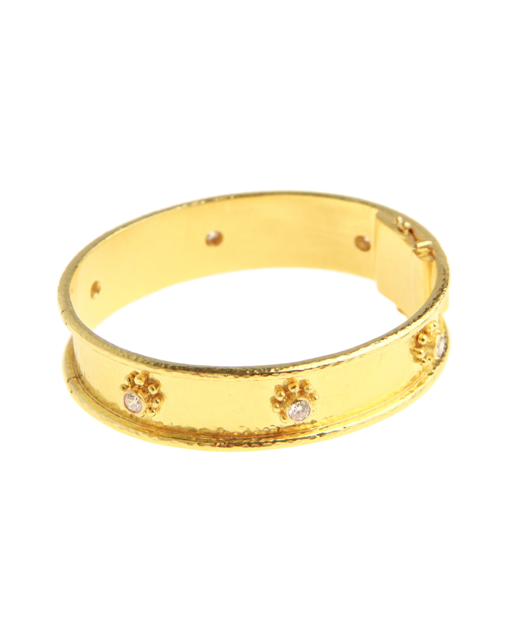 Diamond Daisy Bangle