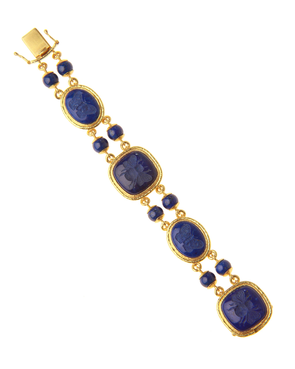 Lapis Intaglio Bracelet