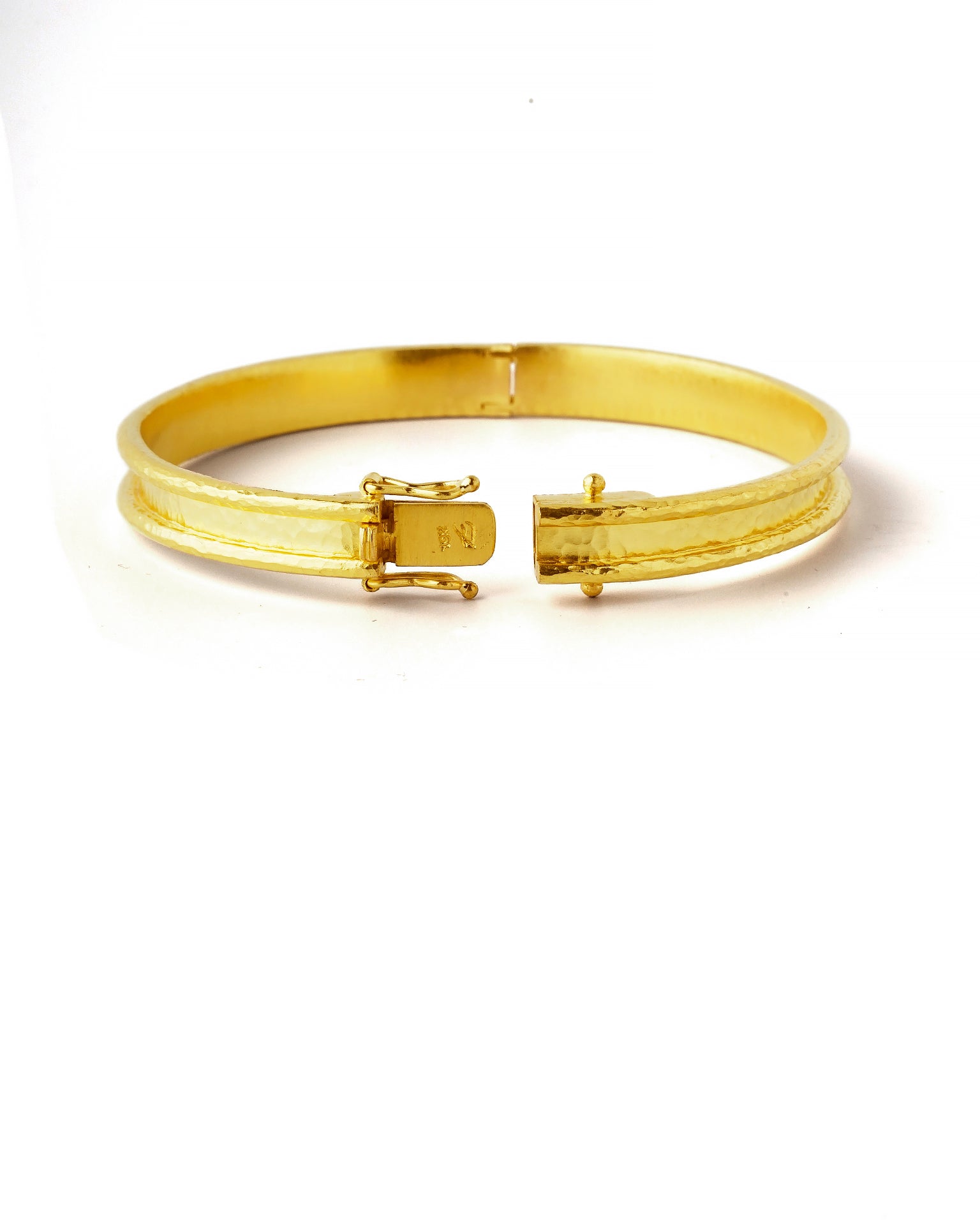 Flat Thin Narrow Bangle – Elizabeth Locke Jewels