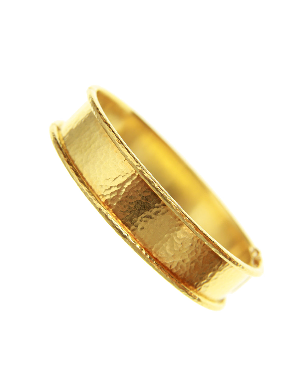 Flat narrow bangle bracelet