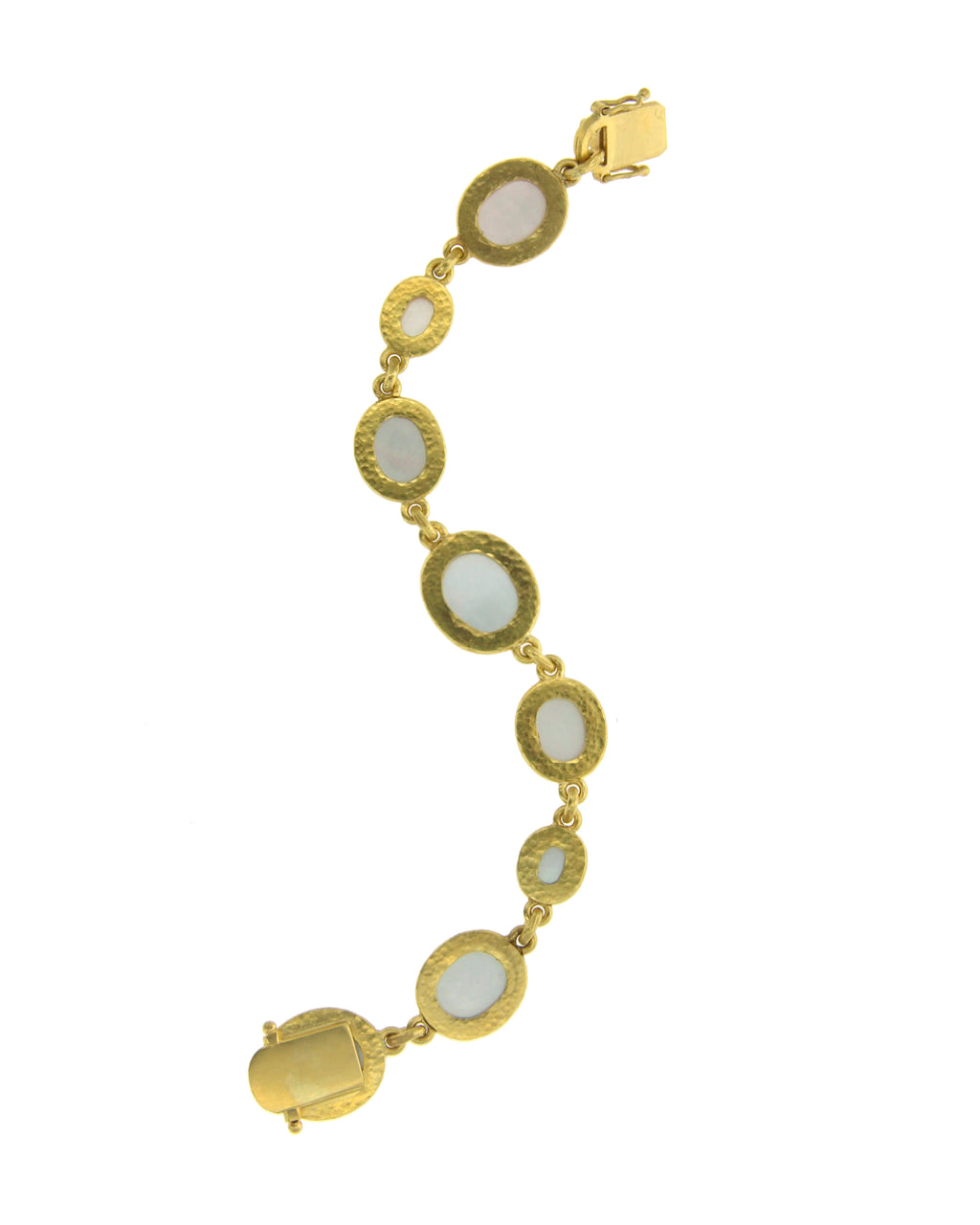 Small Oval Venetian Glass Intaglio Bracelet