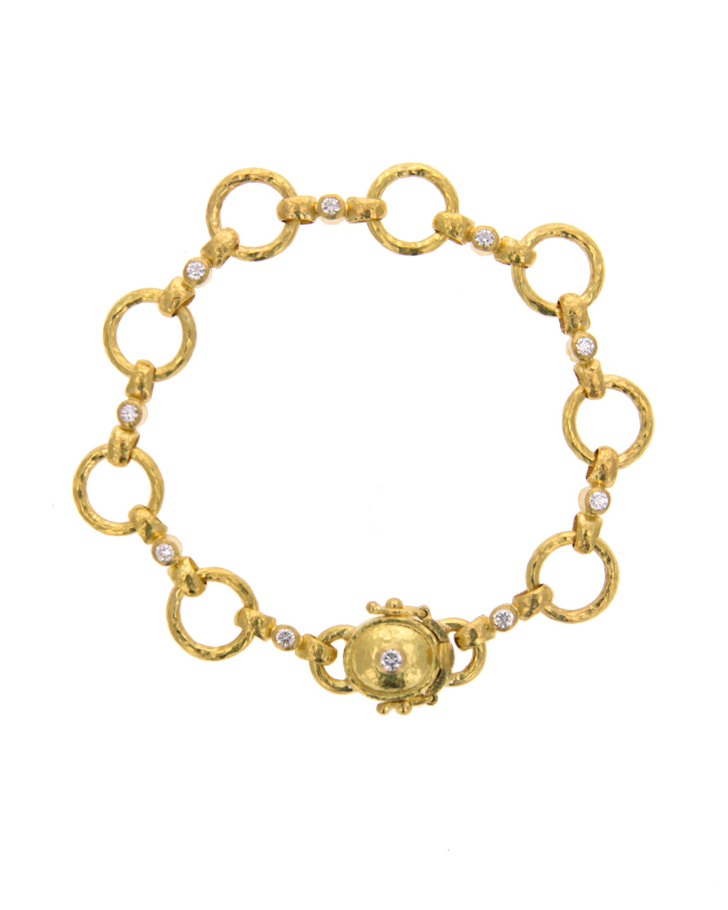 Diamond 'Celtic' Link Bracelet