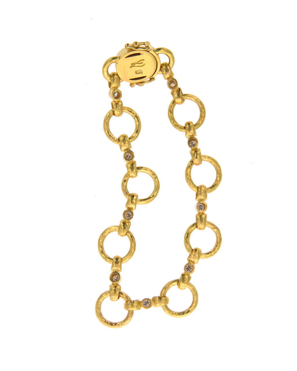 Diamond 'Celtic' Link Bracelet