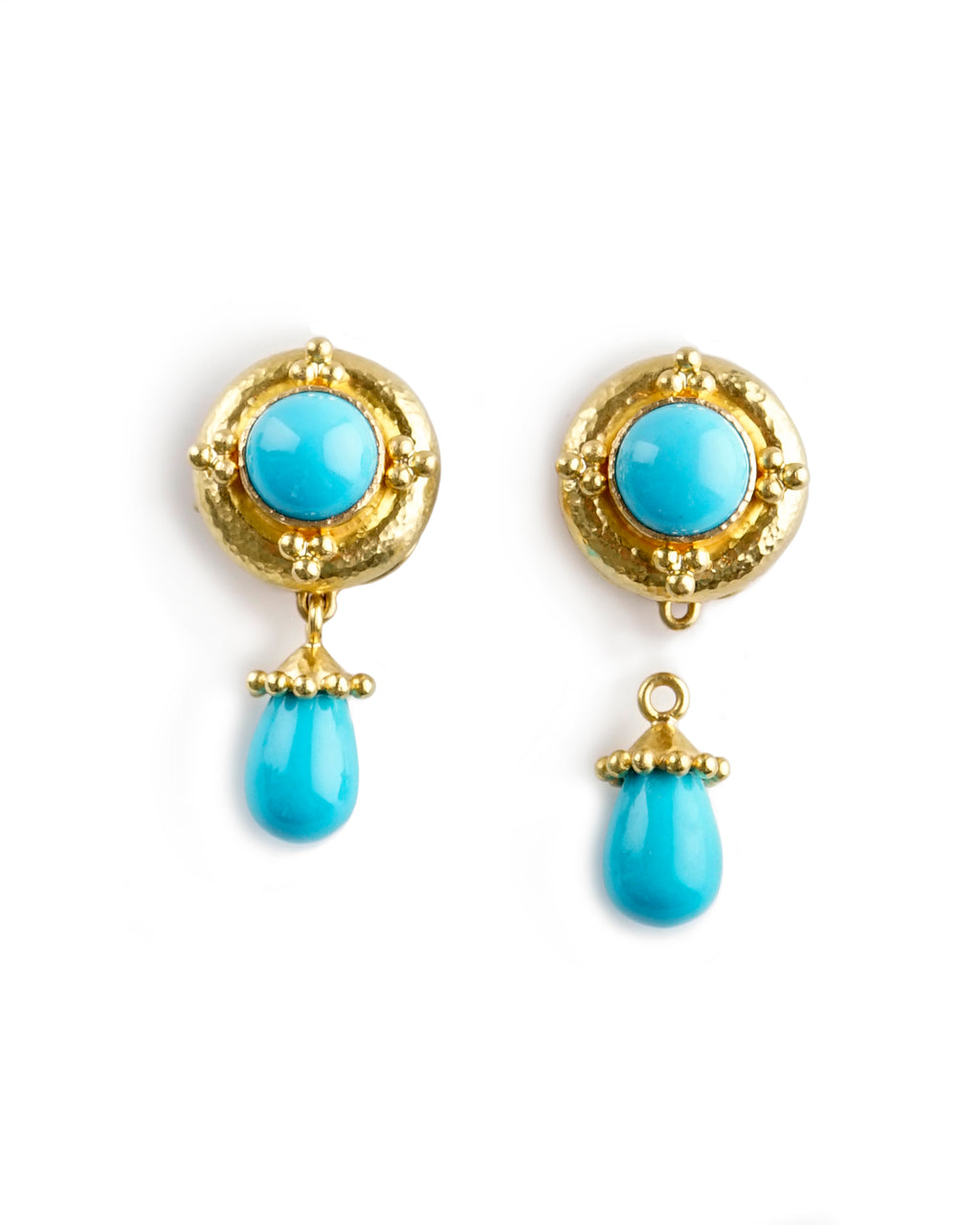 Sleeping Beauty Turquoise Drop Earrings