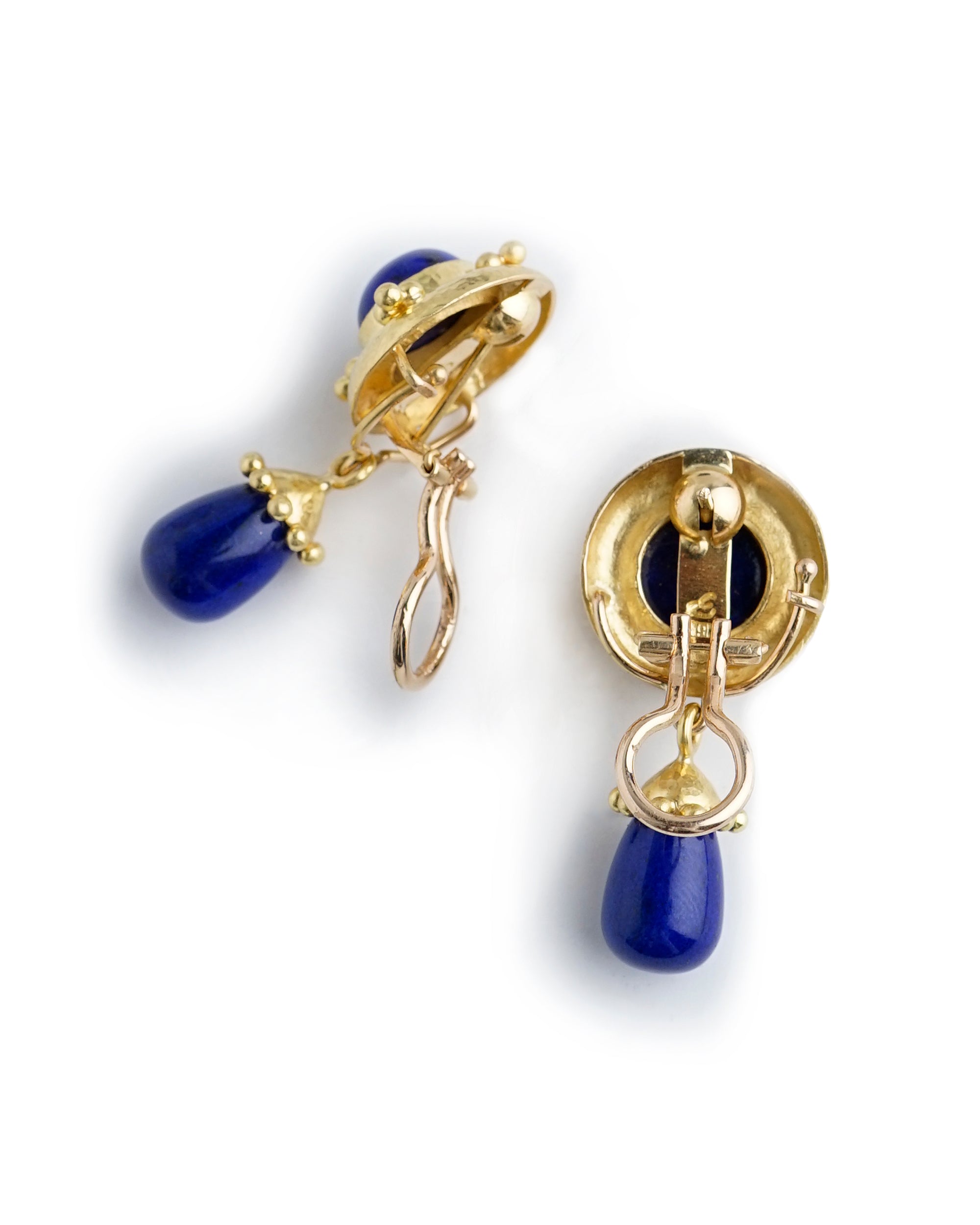 Lapis Drop Earrings