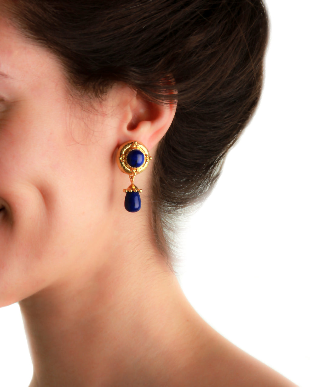 Lapis Drop Earrings