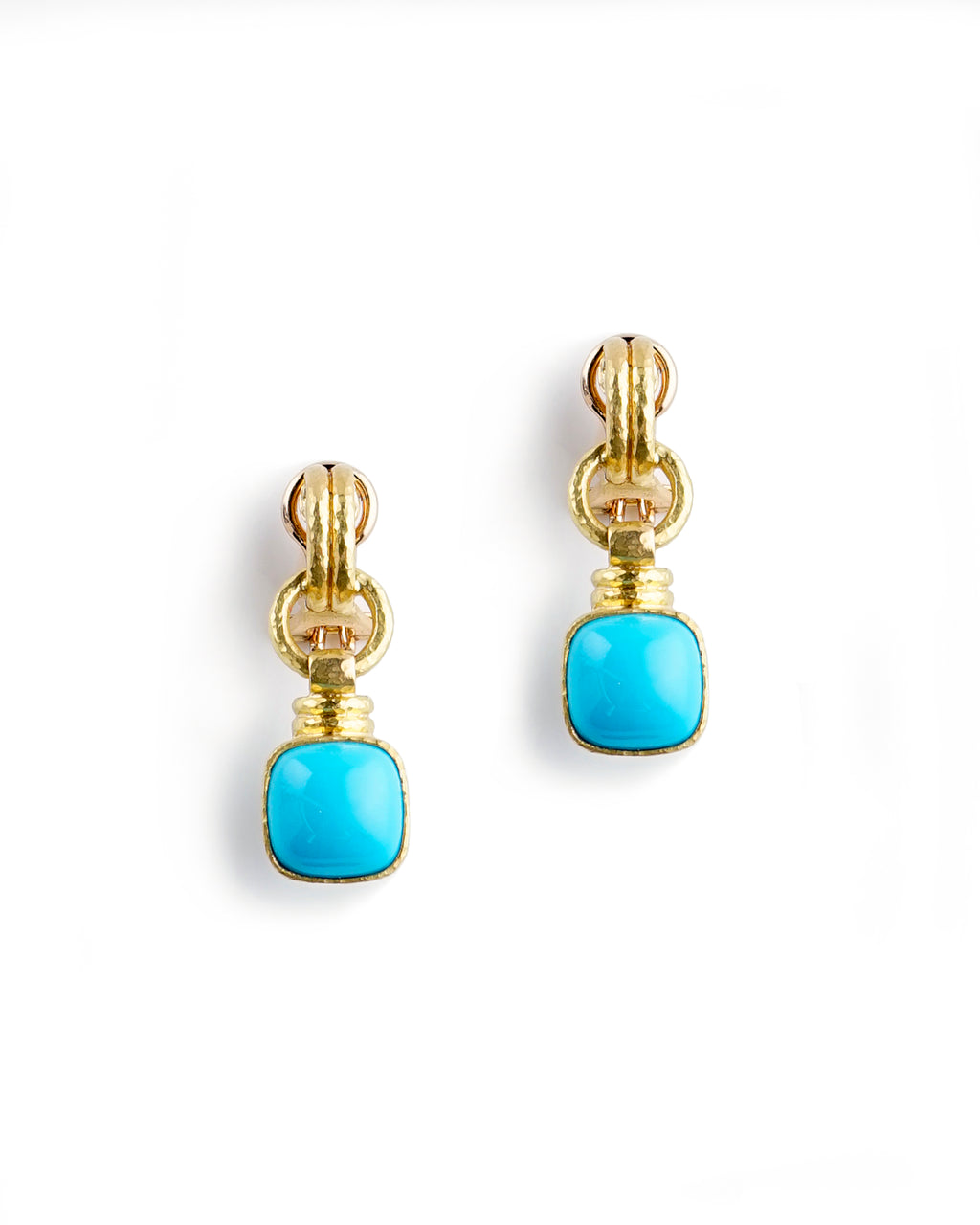 Sleeping Beauty Turquoise Drop Earrings