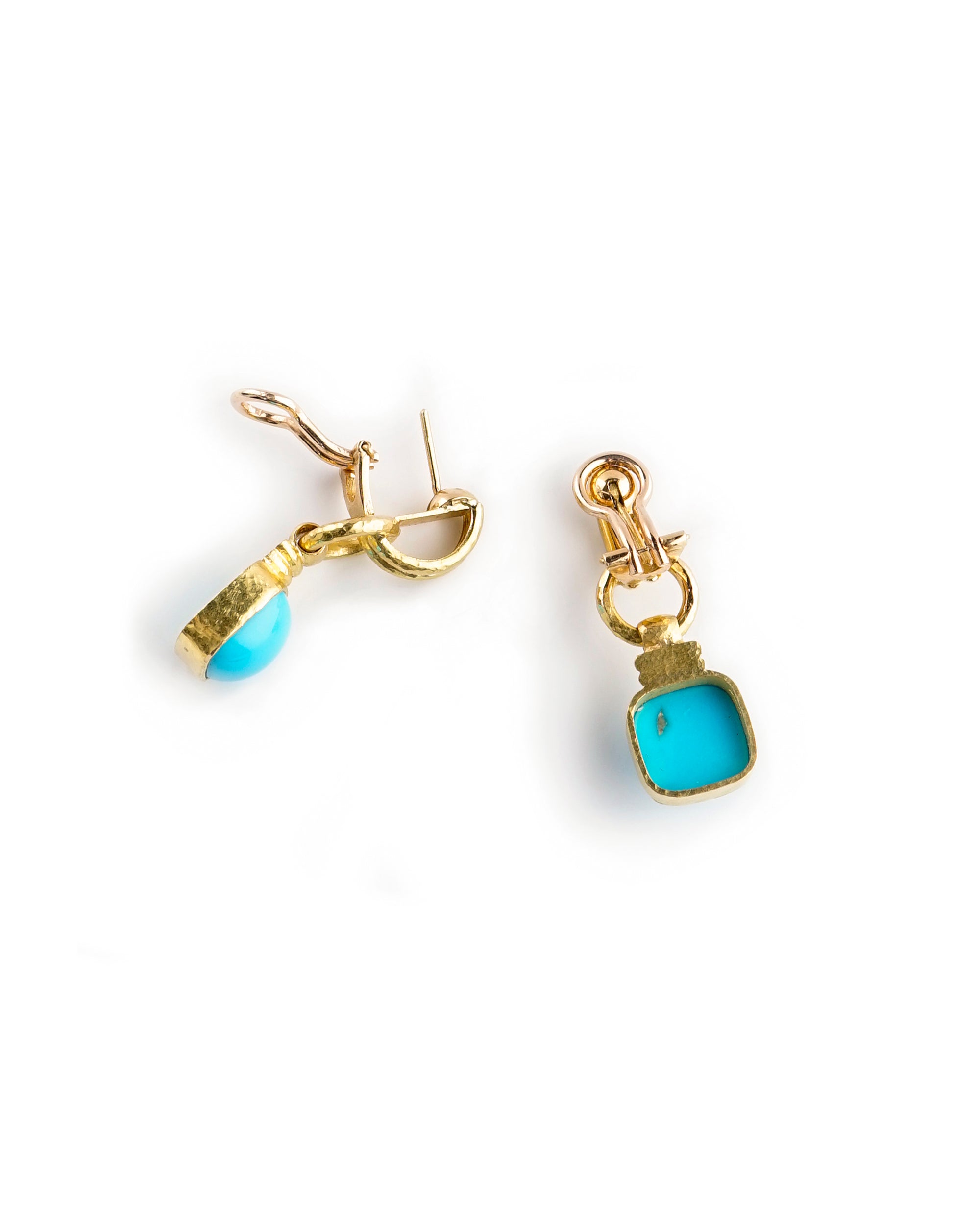 Sleeping Beauty Turquoise Drop Earrings