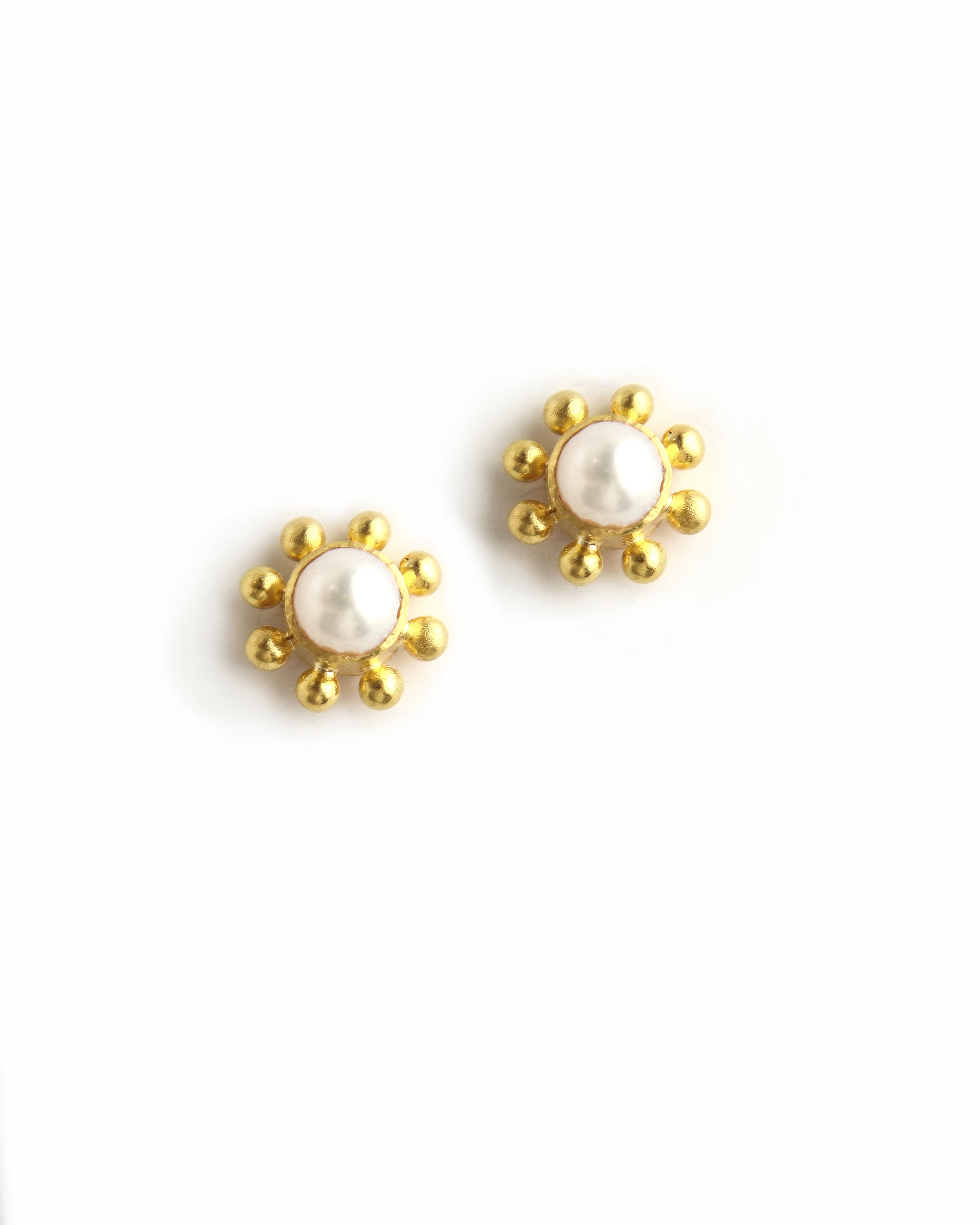 Pearl Stud Earrings