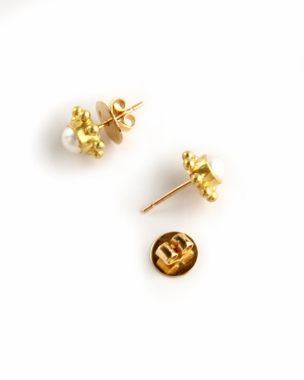 Pearl Stud Earrings