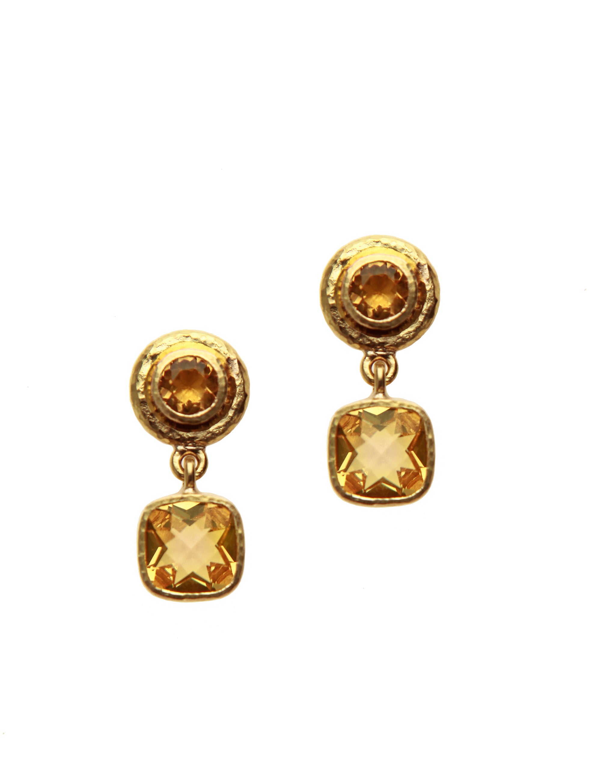 Citrine Drop Earrings