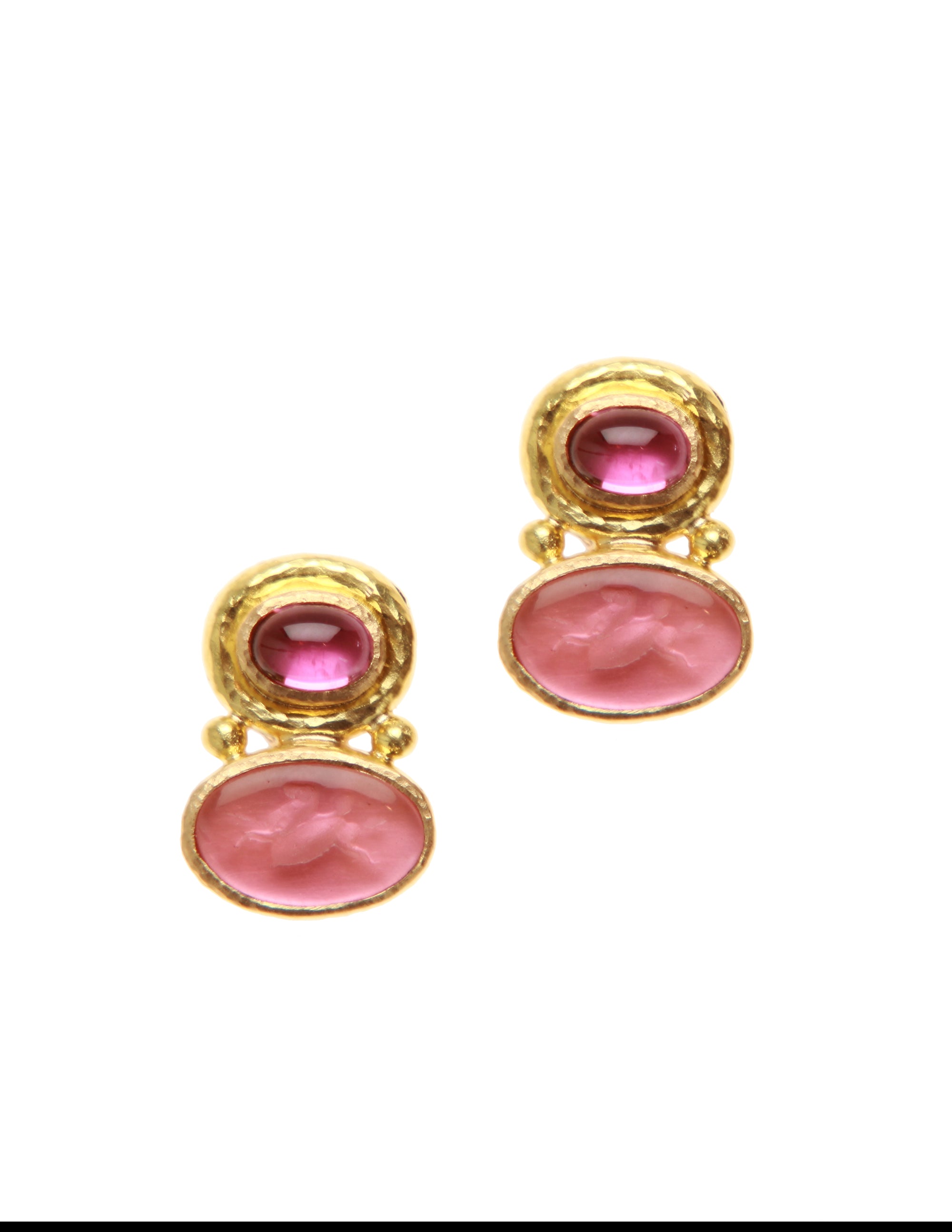 Pink 'Flying Pegasus' Earring