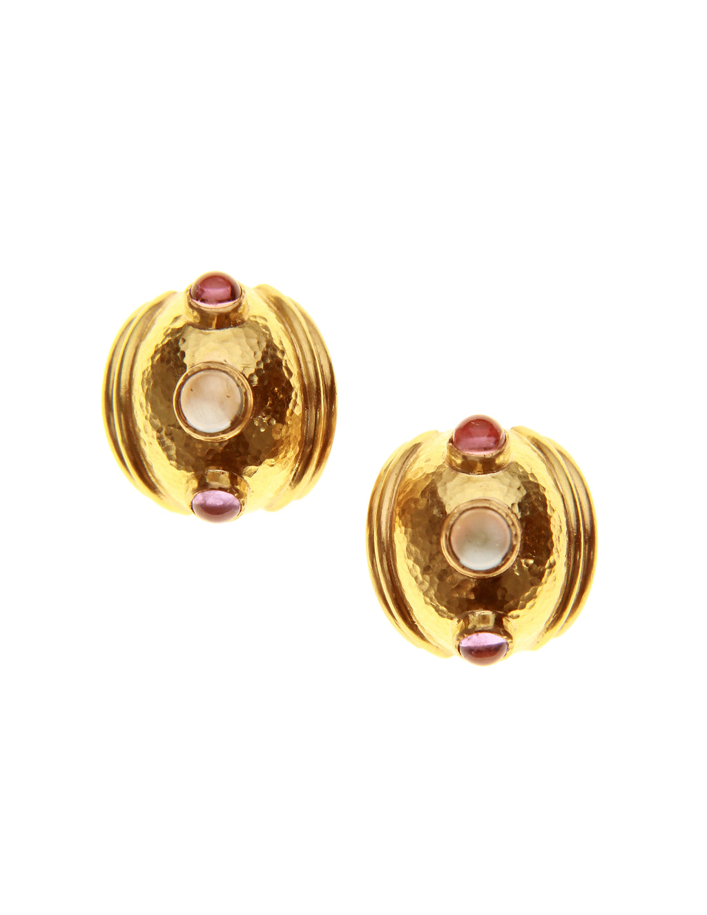 Small Tutti-Frutti Puff Earrings