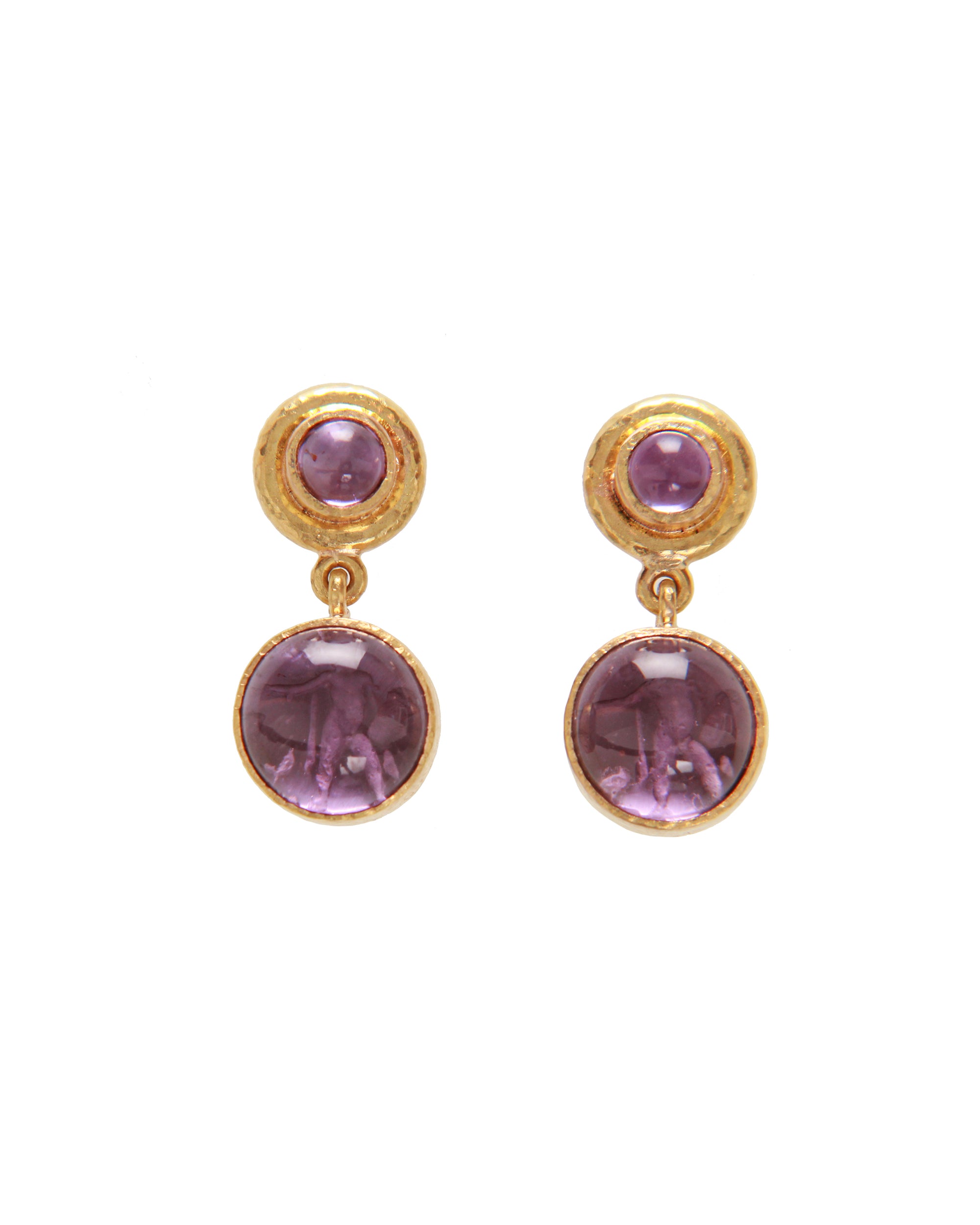 Mulberry 'Cabochon Putto and Duck' Earrings