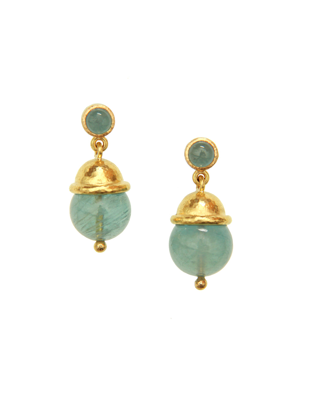 Aquamarine Drop Earrings