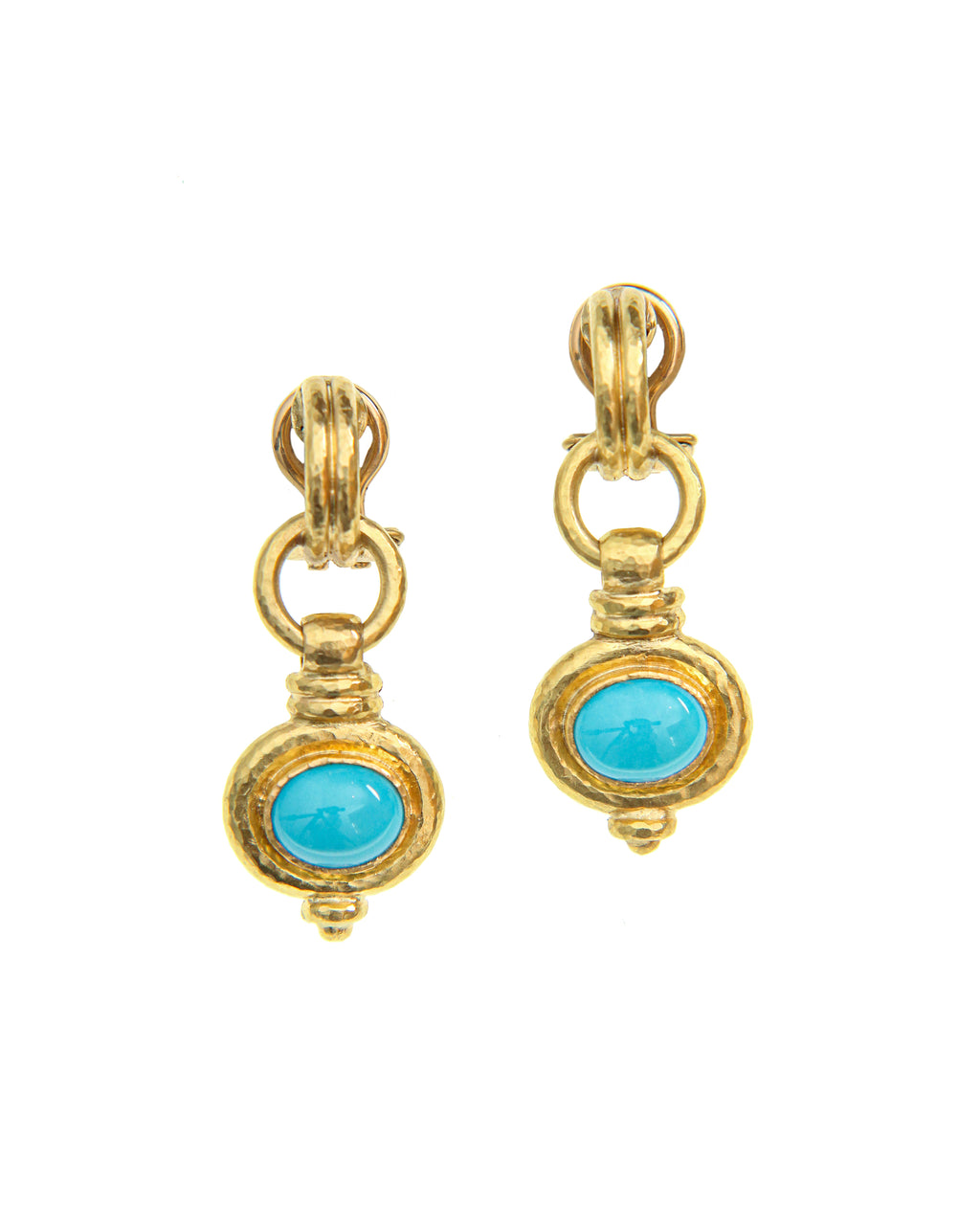 Sleeping Beauty Turquoise Earrings