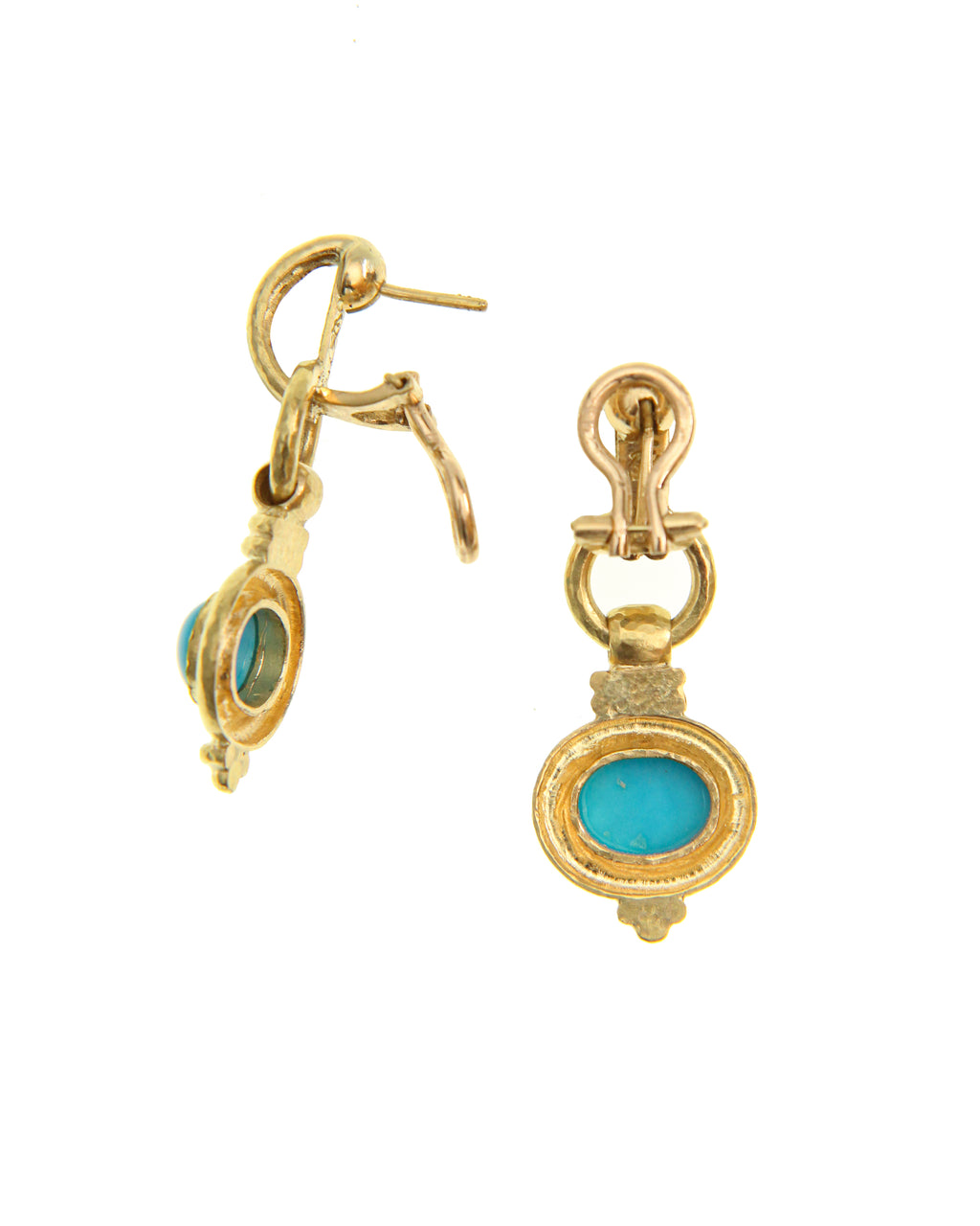 Sleeping Beauty Turquoise Earrings