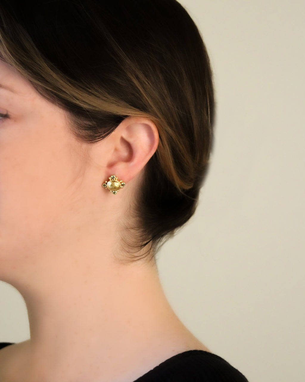 Tsavorite Stud Earrings