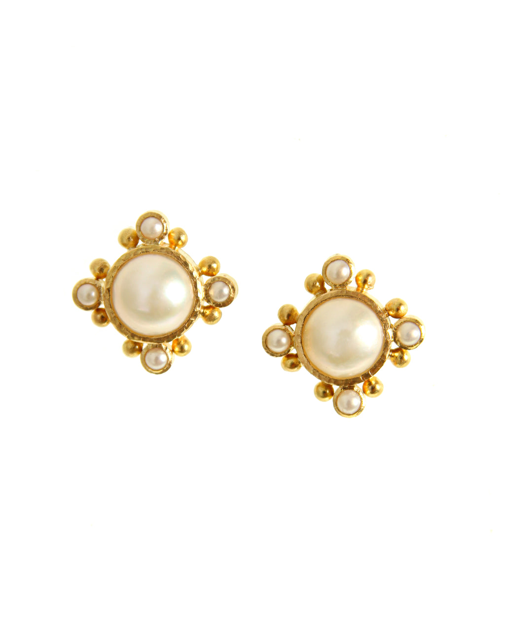 Pearl Stud Earrings