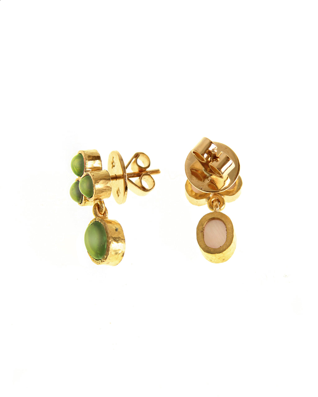 Peridot Stud Earrings