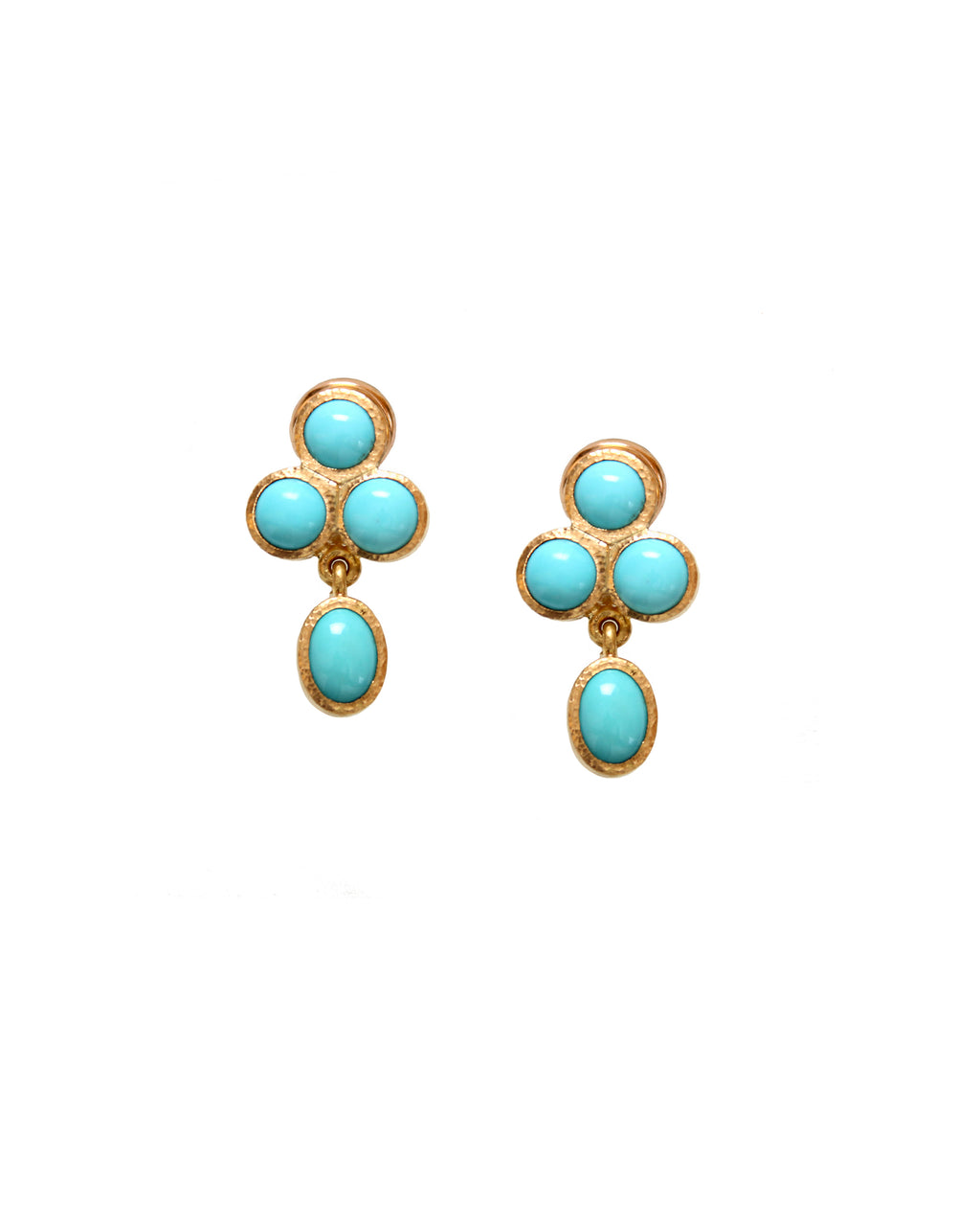 Sleeping Beauty Turquoise Drop Earrings