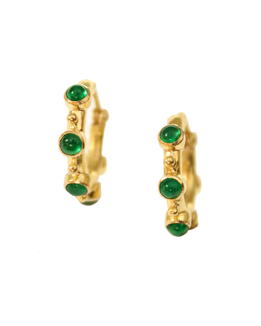 Emerald Hoops
