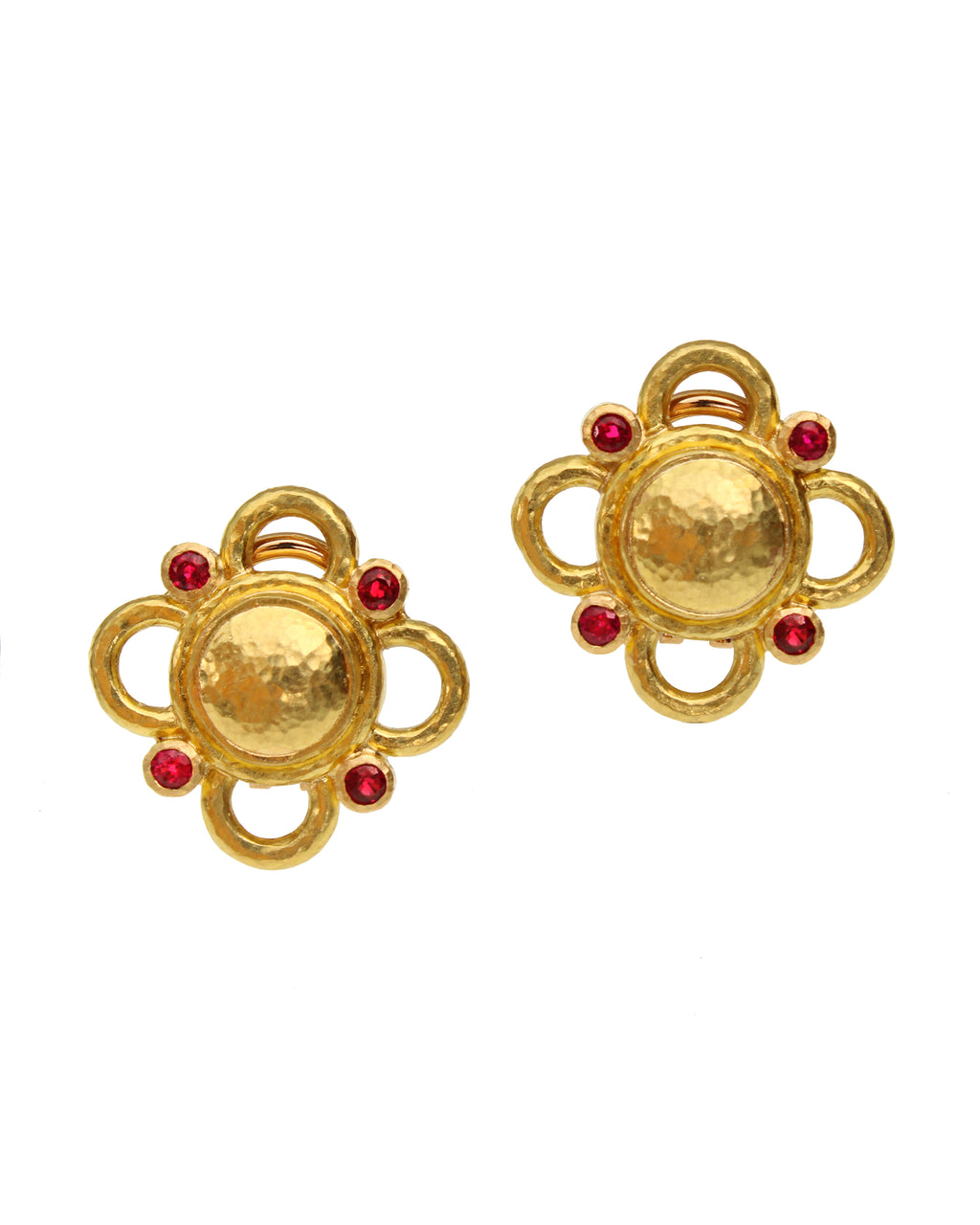 Gold Dome with Wire Arches and Rubies