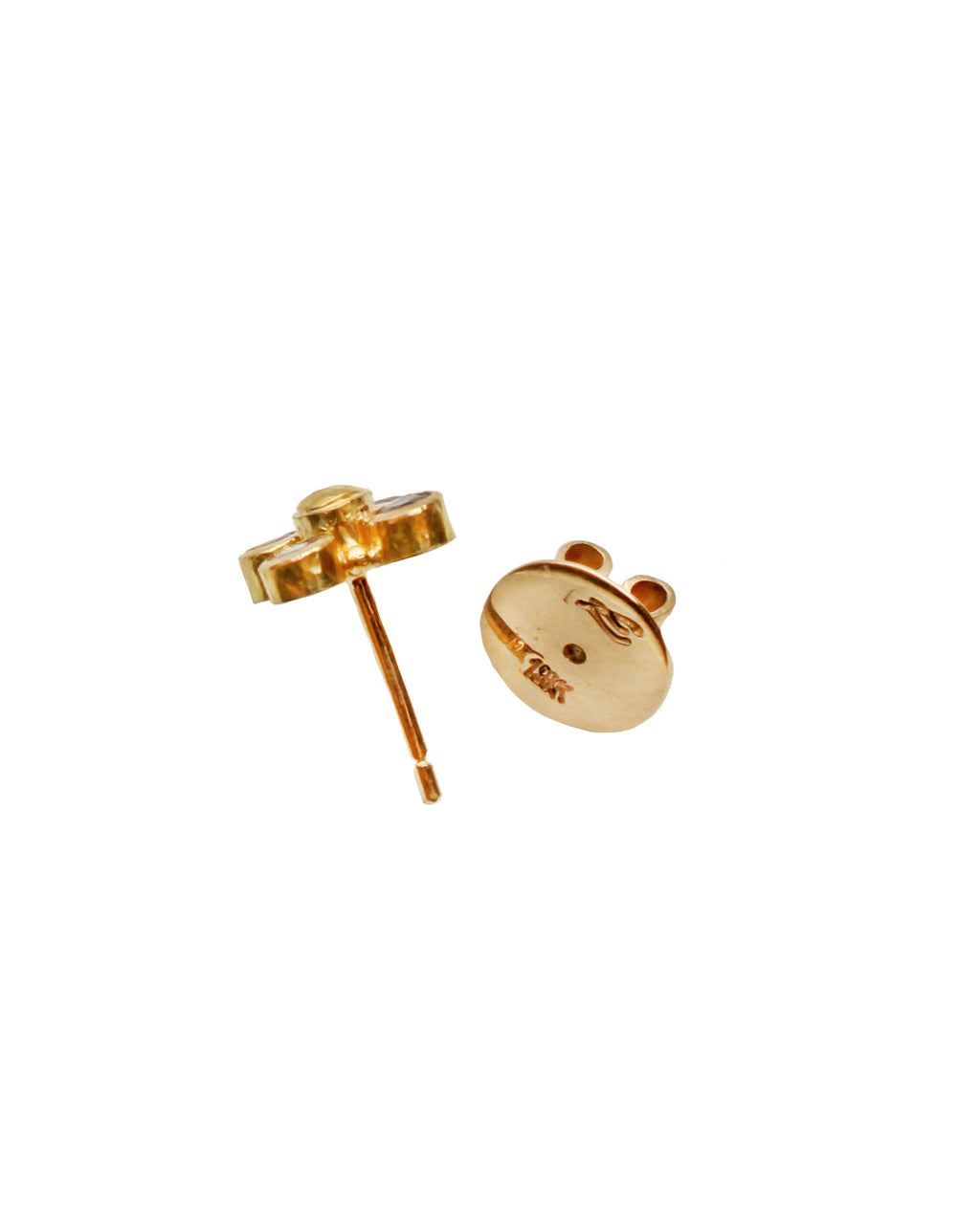 Blue Sapphire Stud Earrings