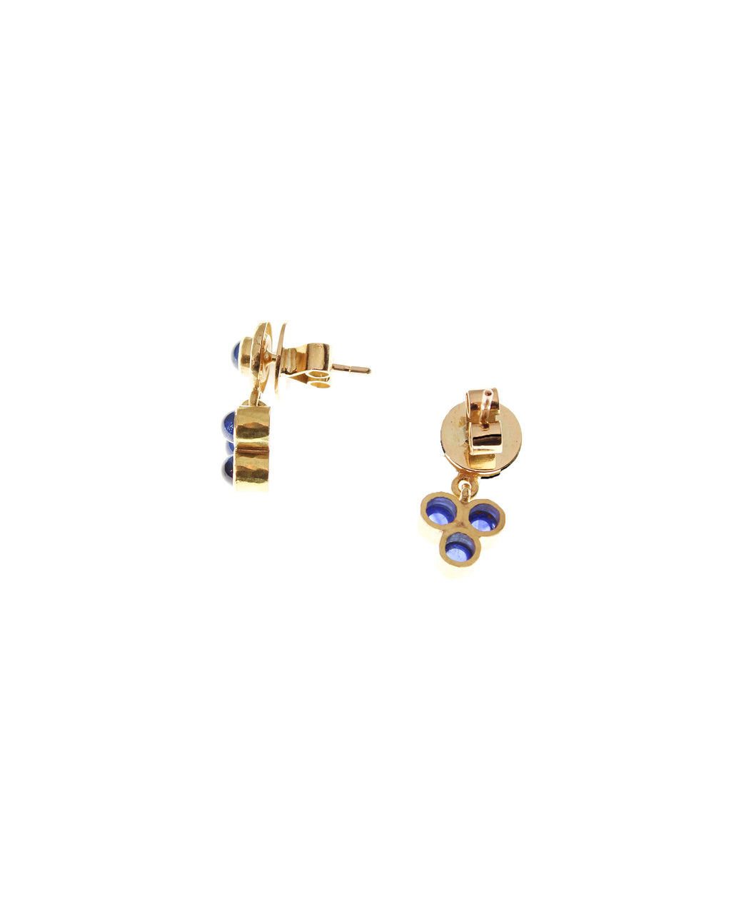 Blue Sapphire Stud Earrings