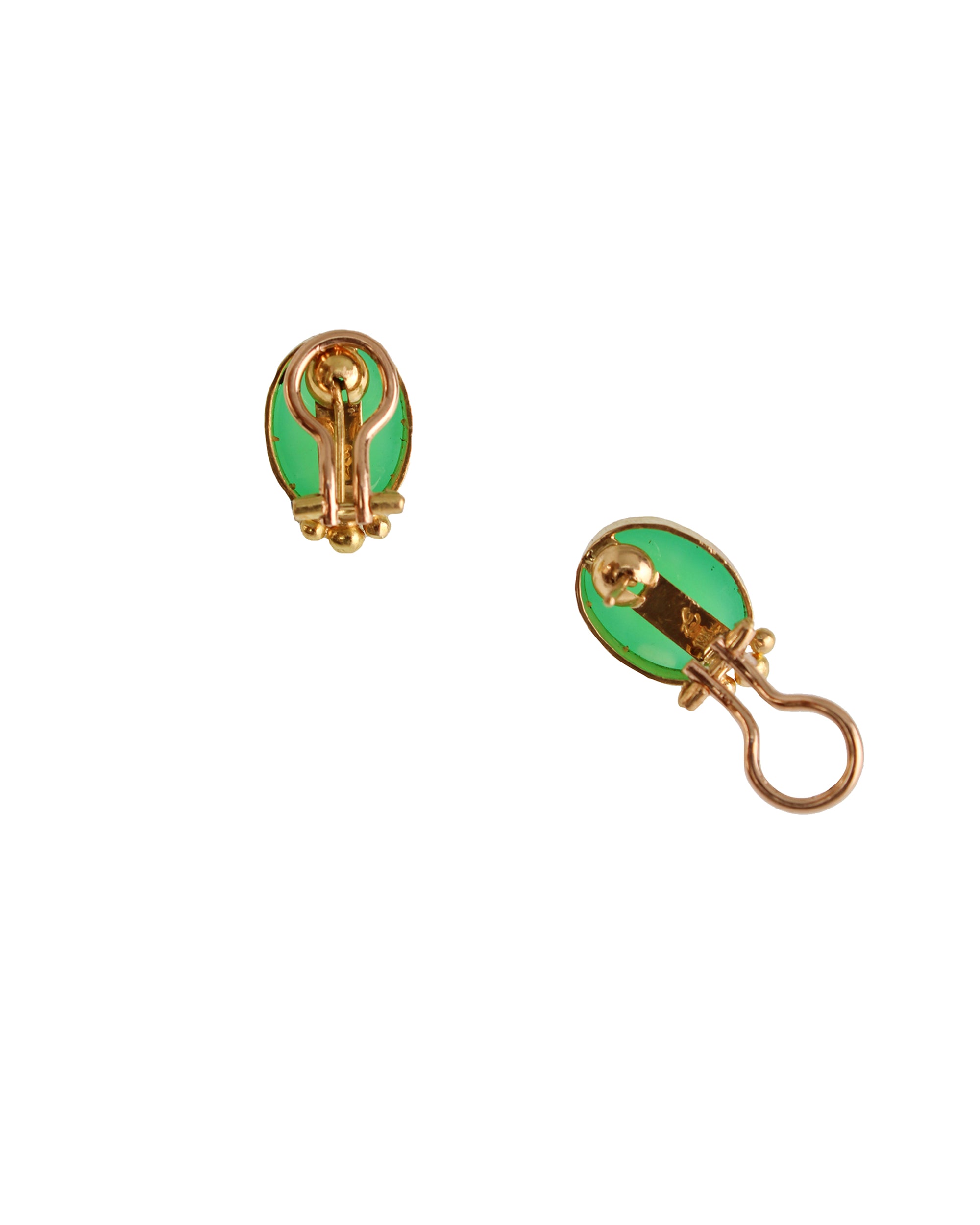 Chrysoprase Earrings