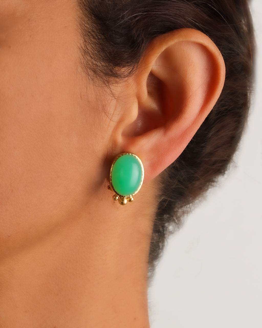 Chrysoprase Earrings