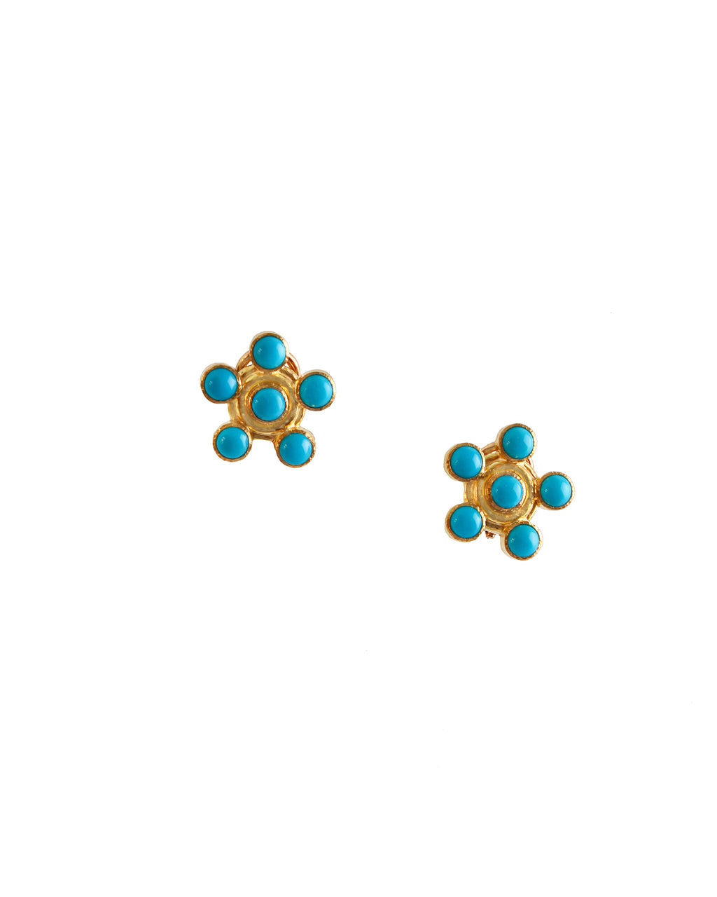 Sleeping Beauty Turquoise Earrings