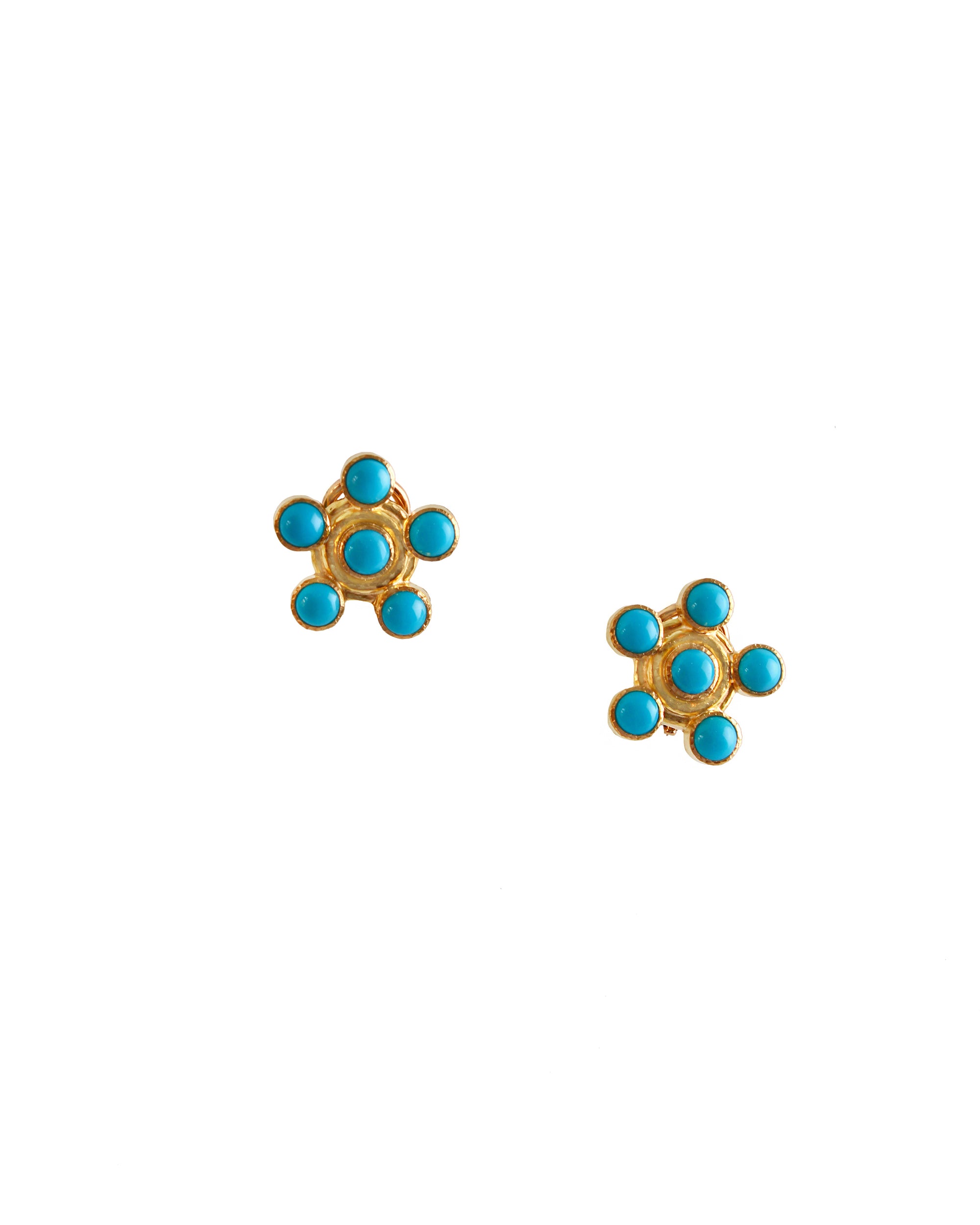 Sleeping Beauty Turquoise Earrings