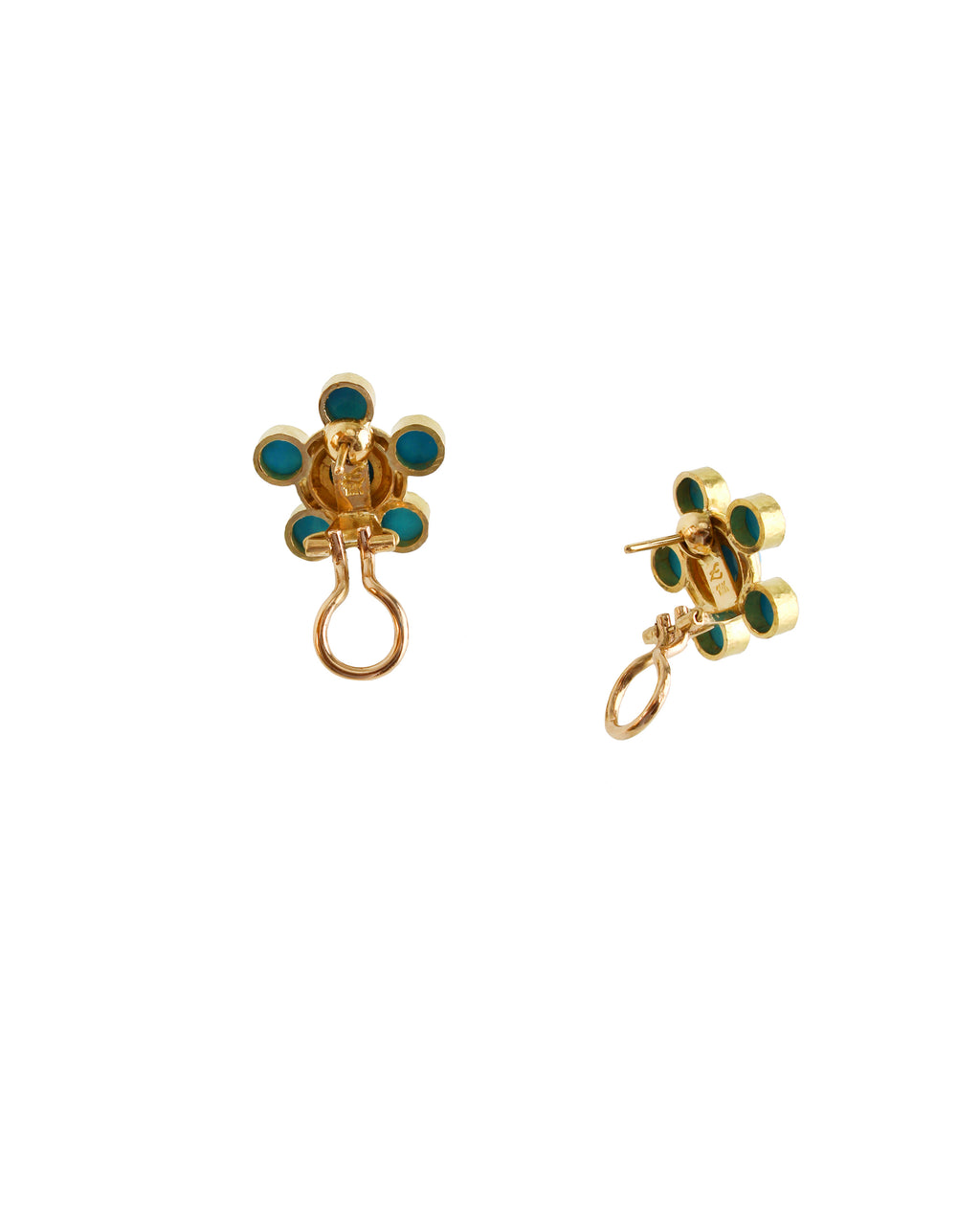 Sleeping Beauty Turquoise Earrings
