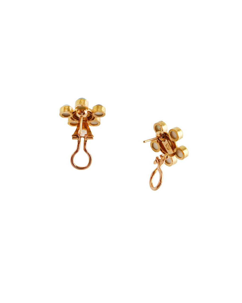Blue Zircon Earrings
