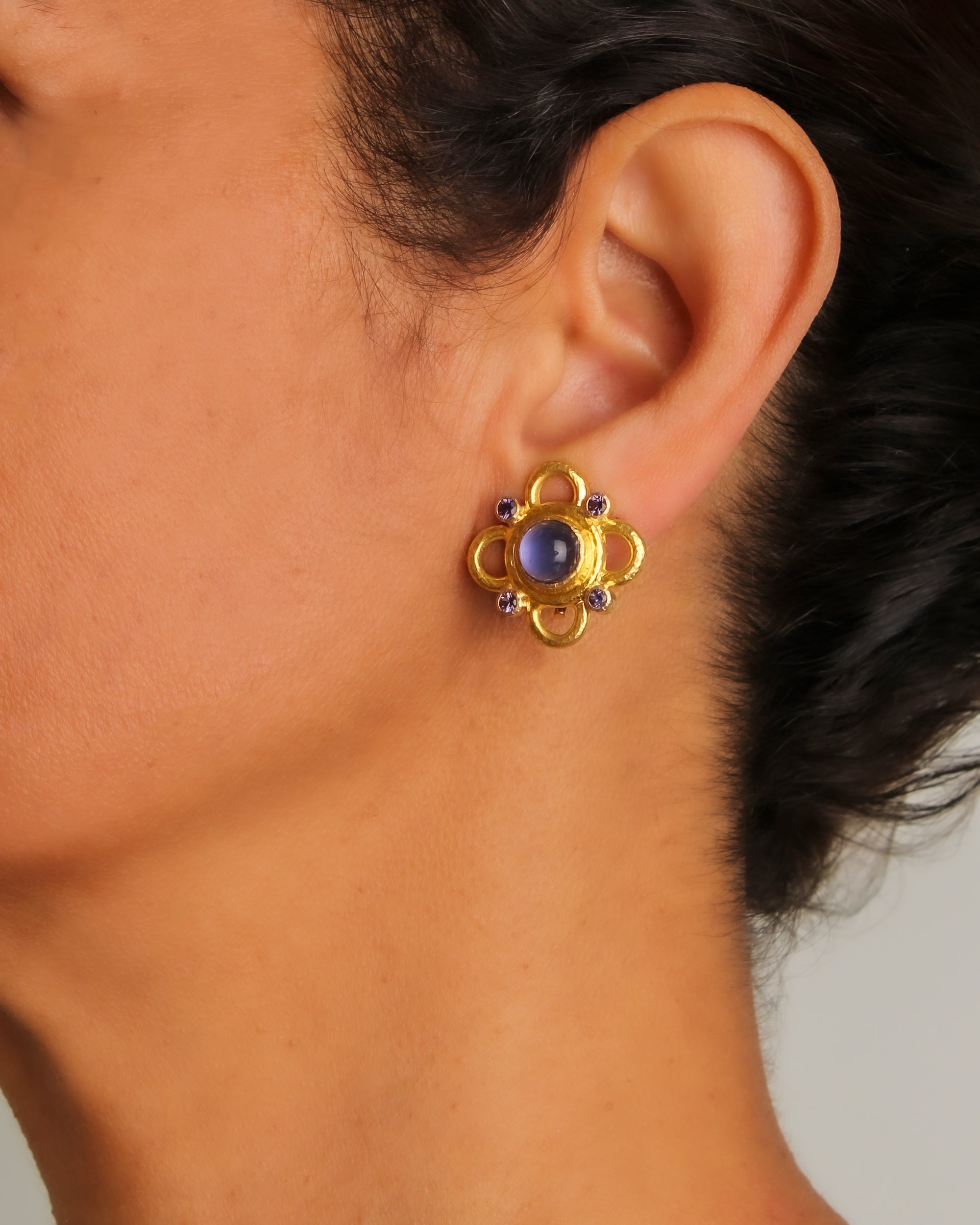 Iolite Earrings