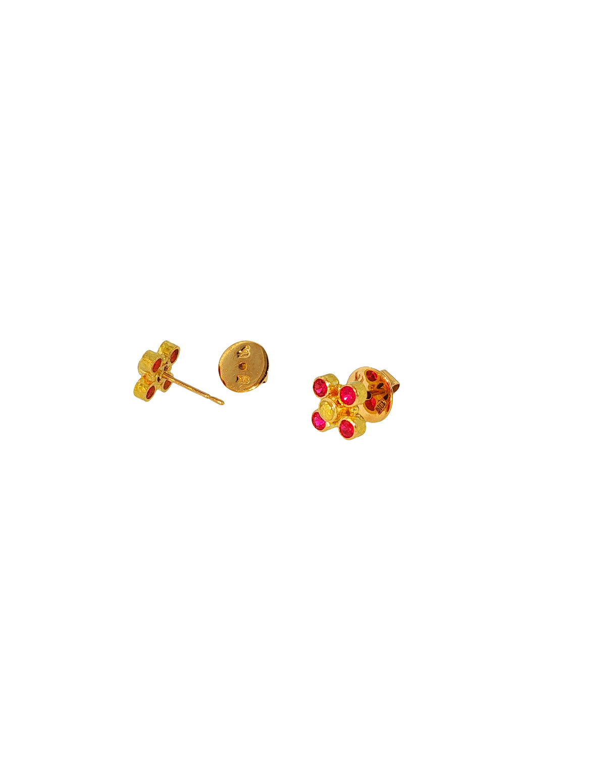 Ruby Stud Earrings